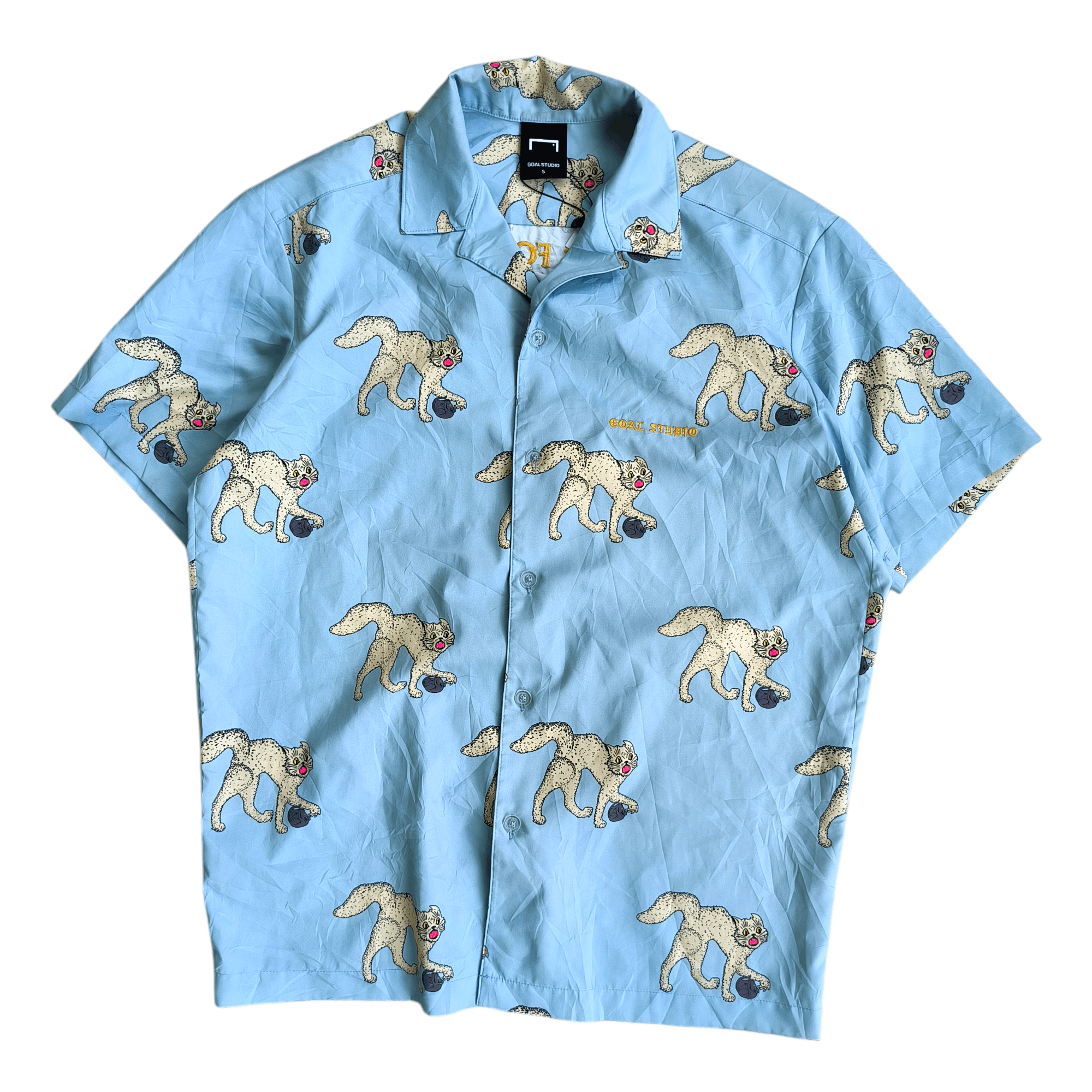 Japanese Brand GOAL STUDIO Open Collar Size US M / EU 48-50 / 2 - 1 Thumbnail