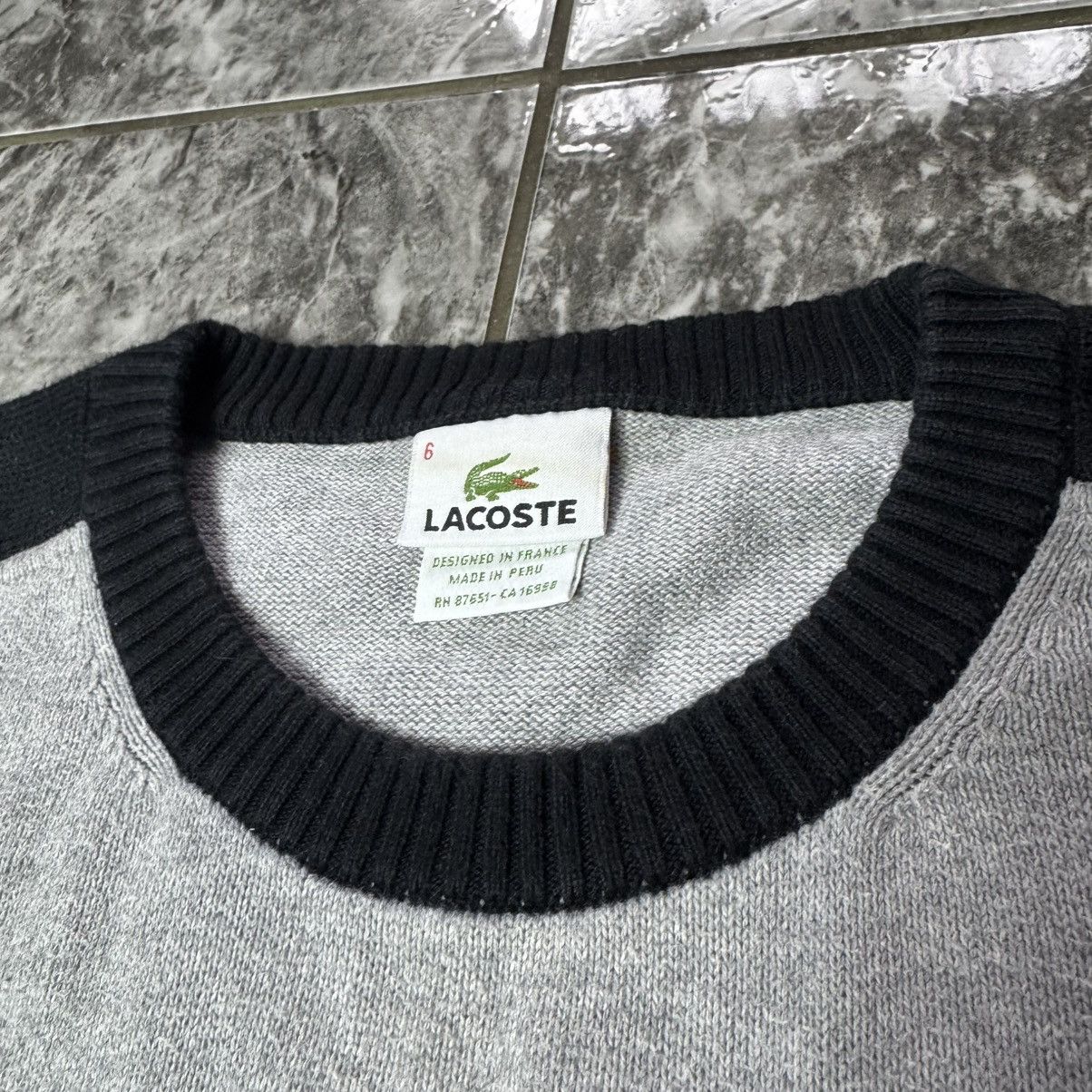 Lacoste Lacoste 90s sweater vintage France Size US XL / EU 56 / 4 - 6 Thumbnail