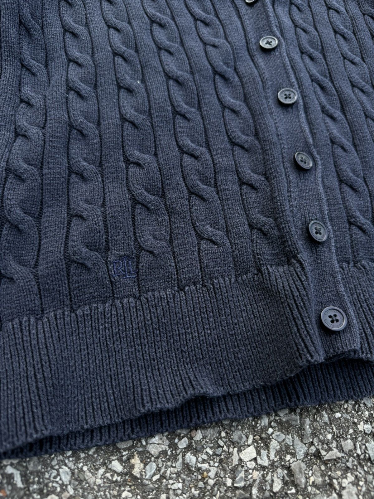 Polo Ralph Lauren × RRL Ralph Lauren × Vintage Lauren Ralph Lauren sweater knitwear black label vintage Size M / US 6-8 / IT 42-44 - 4 Thumbnail