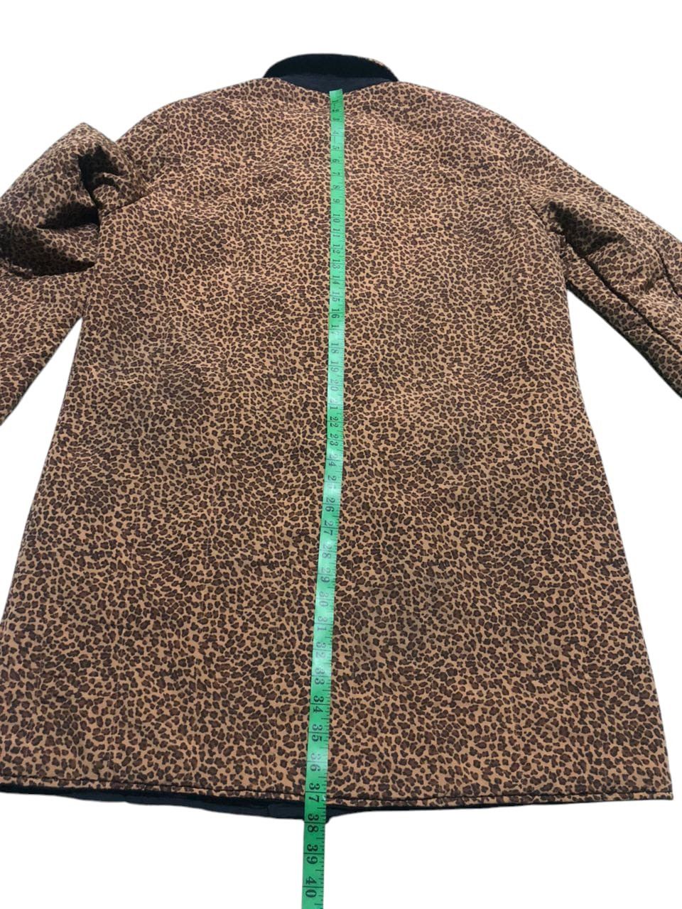Bottega Veneta Vintage Bottega Veneta Rivesible TrenchCoat Leapord / Black Size US M / EU 48-50 / 2 - 19 Thumbnail