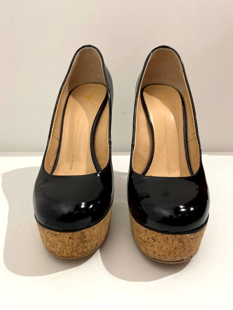 Giuseppe Zanotti Giuseppe Zanotti Pumps Black Patent Leather High Heels Size US 8 / IT 38 - 5 Thumbnail