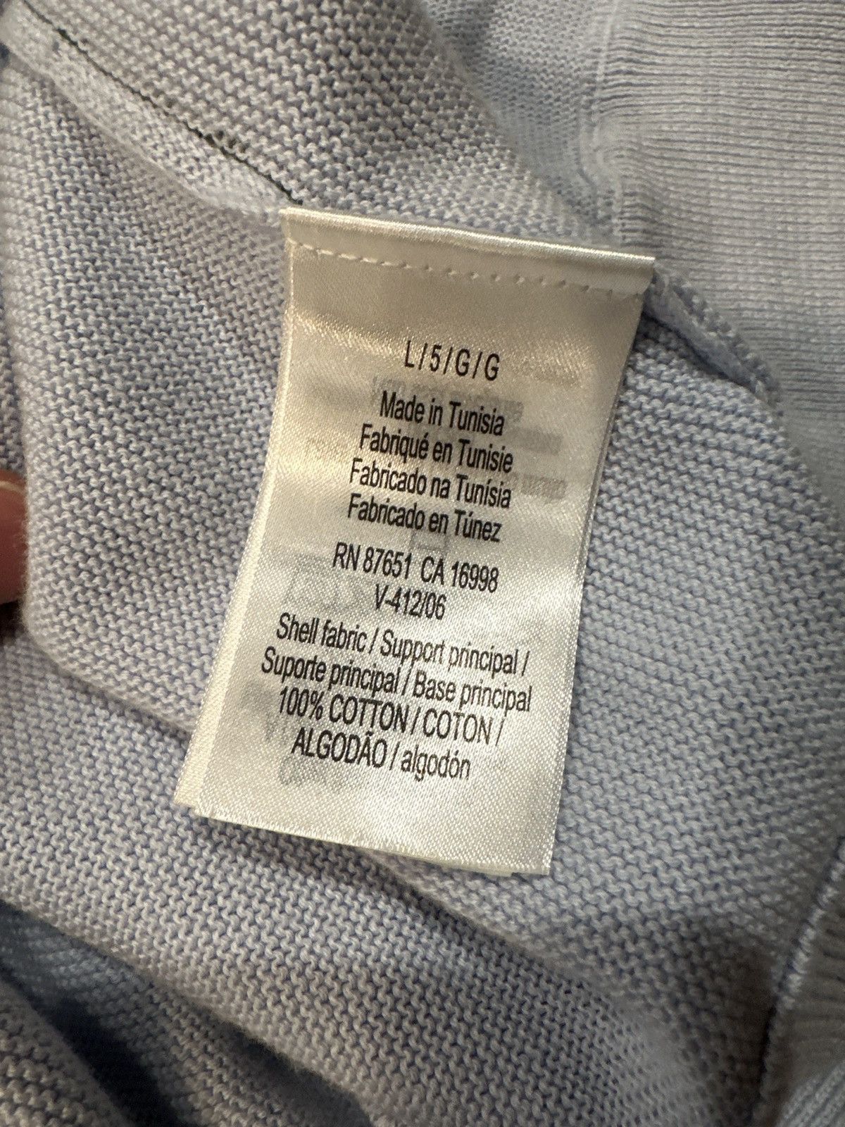 Lacoste Lacoste cardigan Size US L / EU 52-54 / 3 - 6 Thumbnail