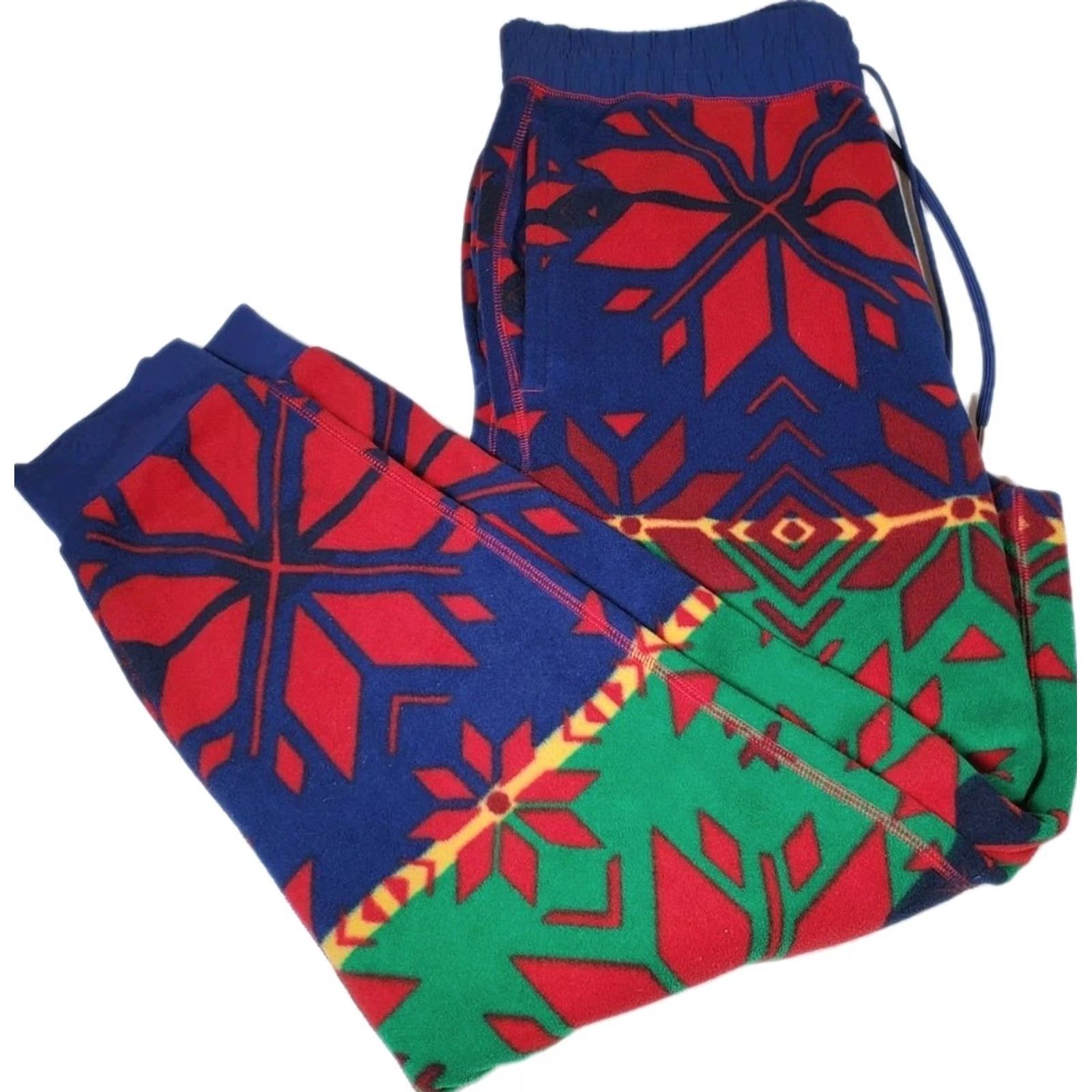 Polo Ralph Lauren Polo Ralph Lauren Holiday Sun Valley Snowflake Multicolor Jogger Pants Men's M Size US M / EU 48-50 / 2 - 2 Thumbnail