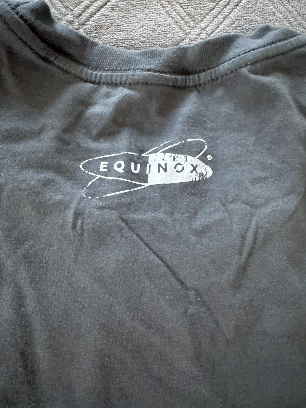 Other Equinox Men’s Grey T Shirt Fitness is Life Crew neck size XL Size US XL / EU 56 / 4 - 5 Thumbnail