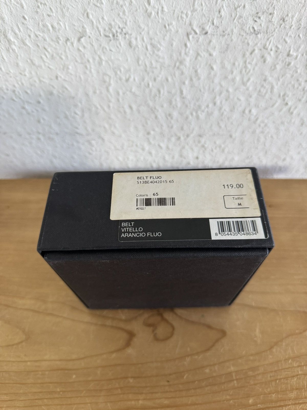 Dsquared2 Orange Leather Belt Size 32 - 10 Thumbnail