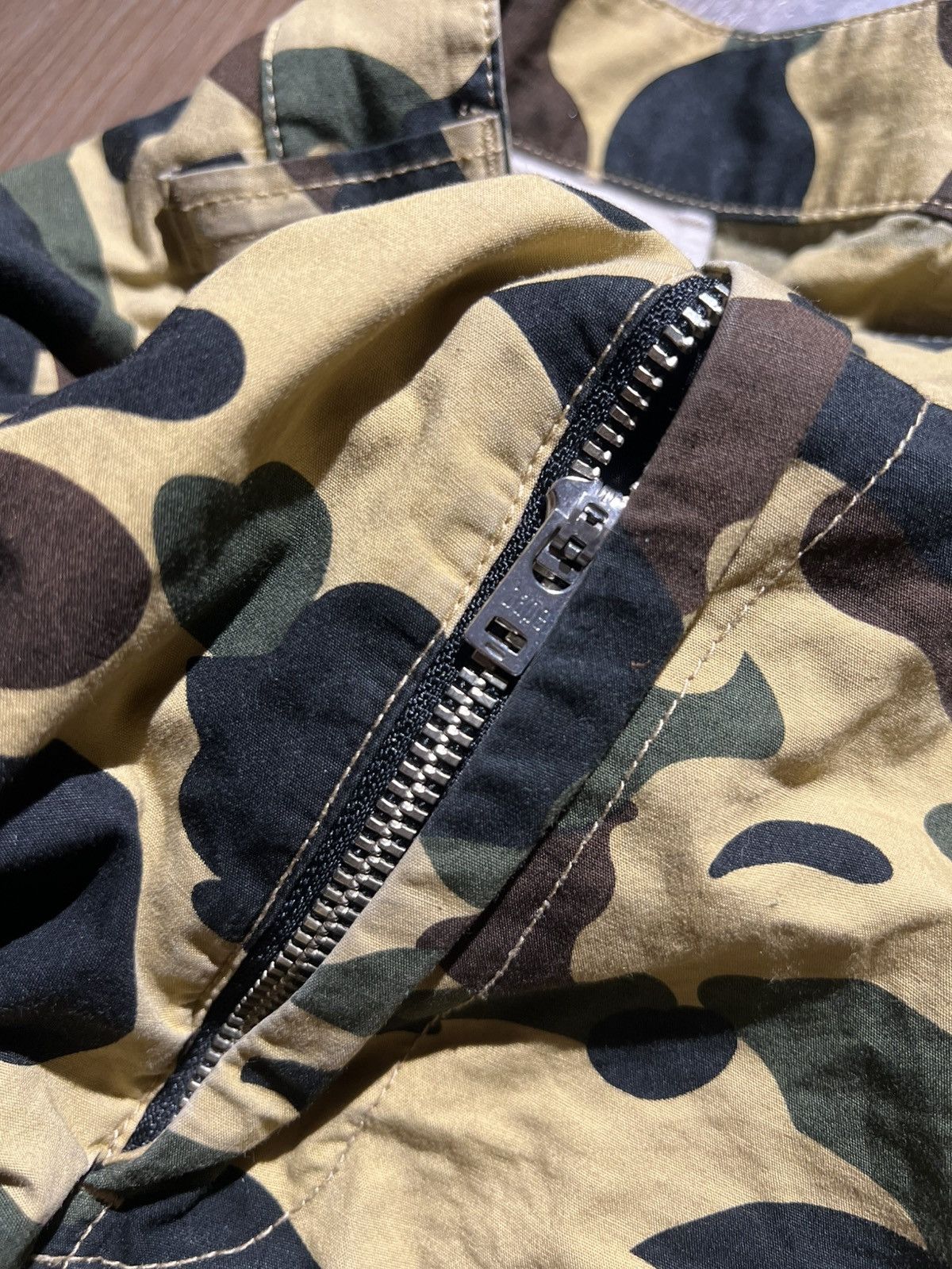 Bape A Bathing Ape Bape Shark Green Camo Track Pants Size US 32 / EU 48 - 5 Thumbnail