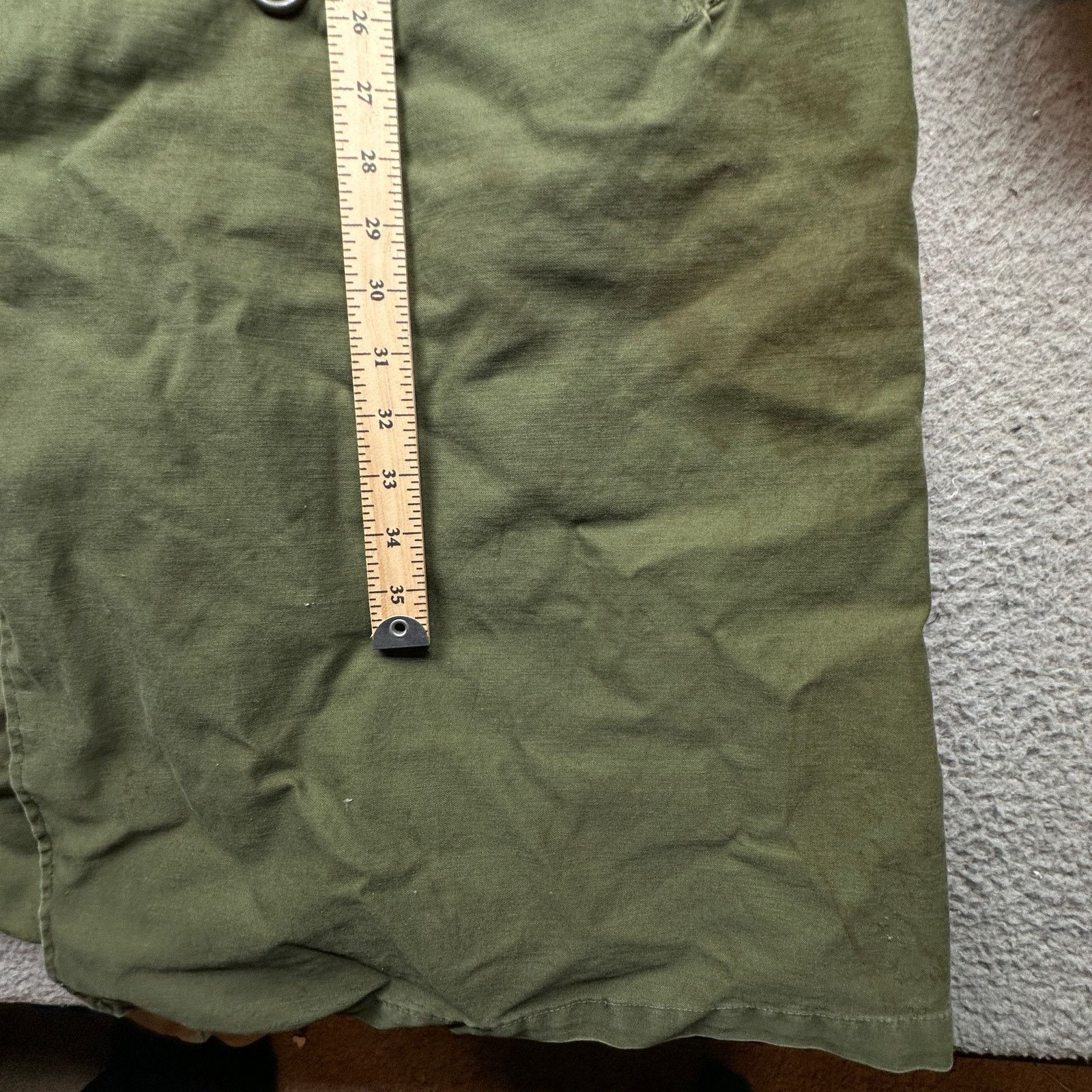 Other Vintage 60s Vietnam Era US Army Sateen OG-107 Coat Medium Size US M / EU 48-50 / 2 - 4 Thumbnail