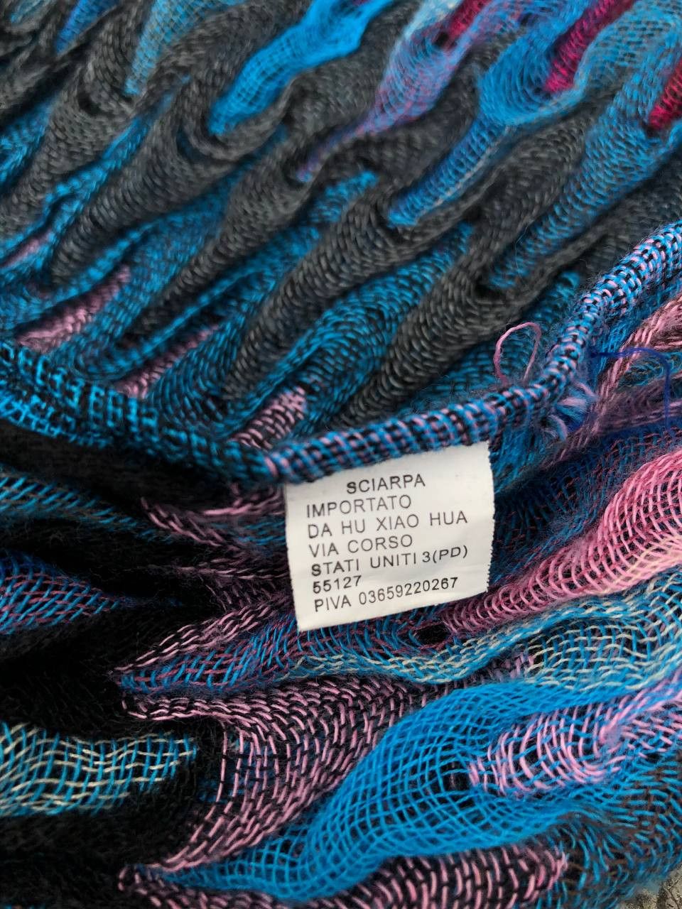 Japanese Brand 3D Scarves Size ONE SIZE - 3 Thumbnail