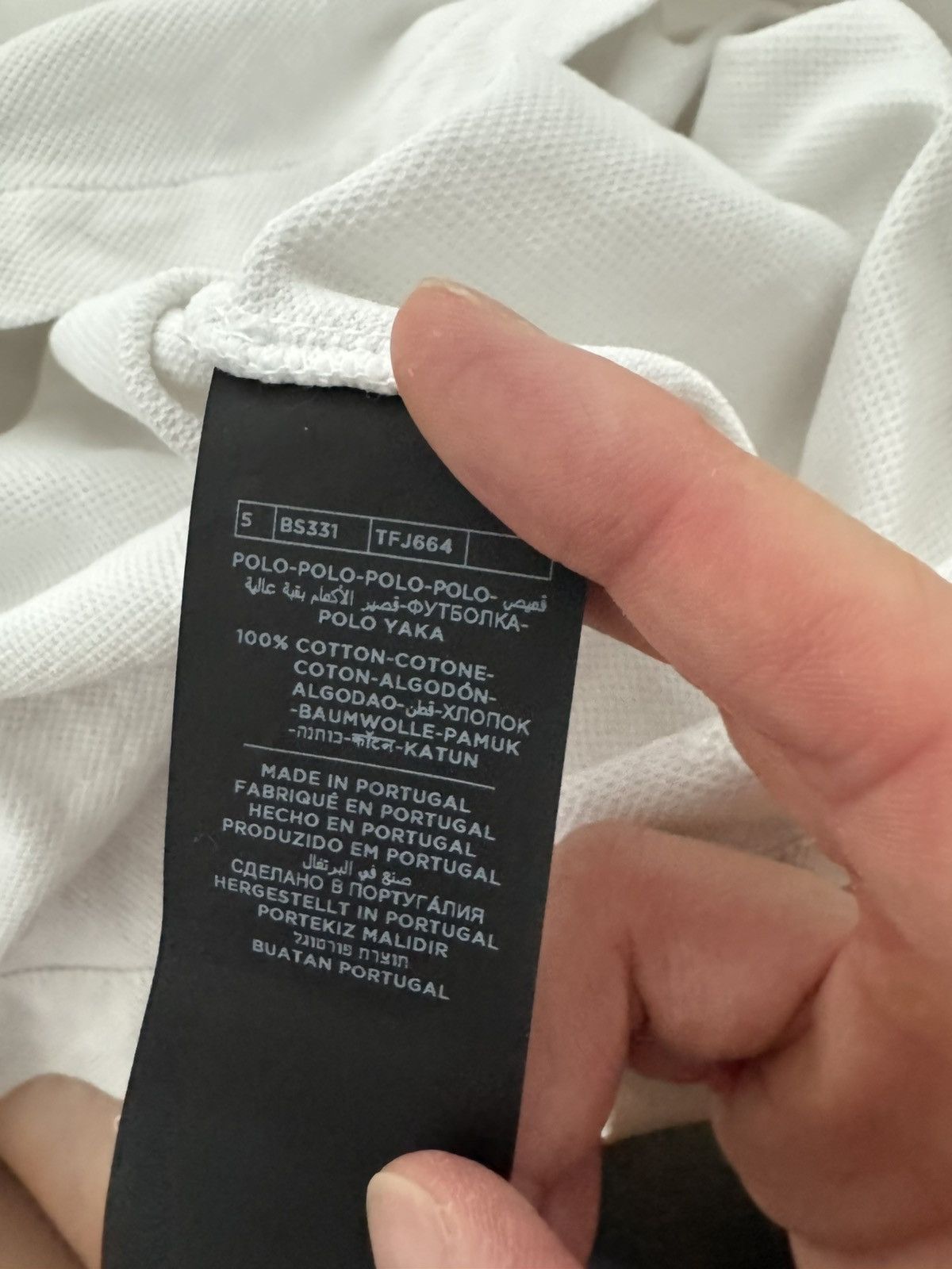 Tom Ford Tom Ford Cotton Polo Size 52 - White Size US L / EU 52-54 / 3 - 6 Thumbnail
