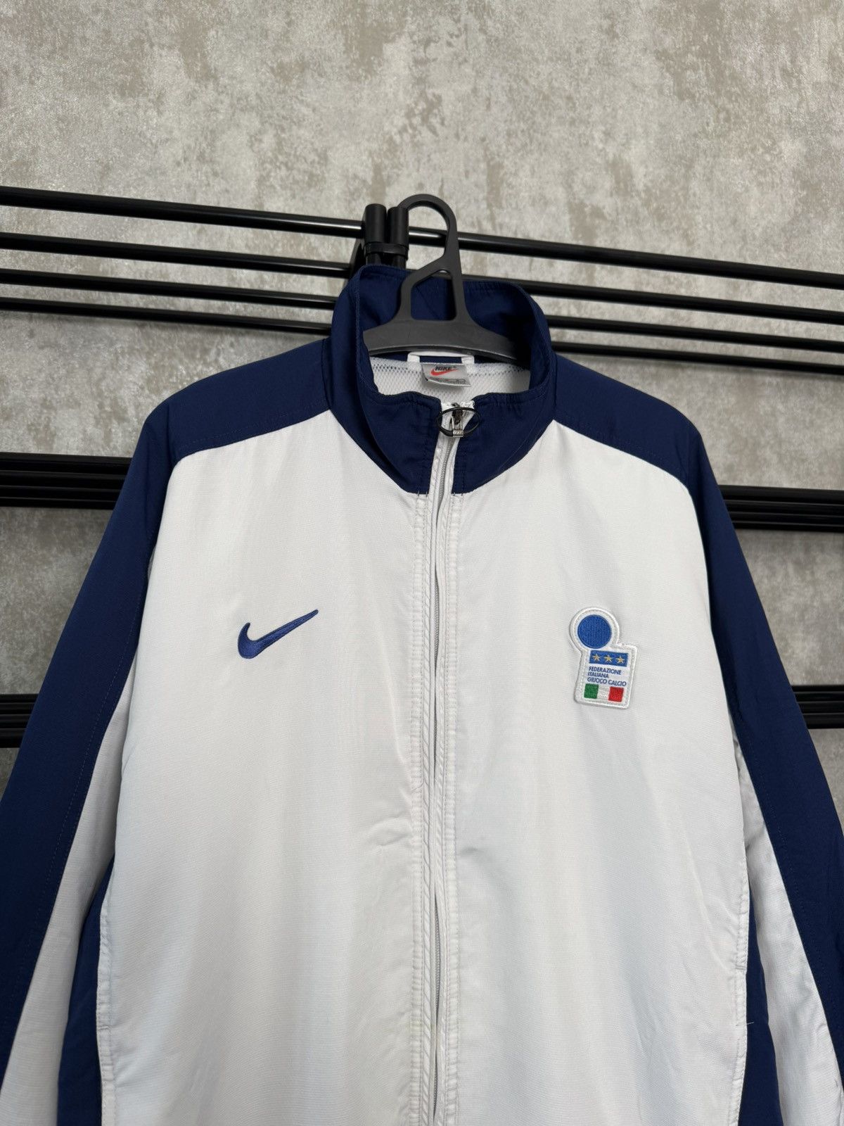 Nike Vintage ITALIA Track Jacket Nike Size US M / EU 48-50 / 2 - 2 Thumbnail