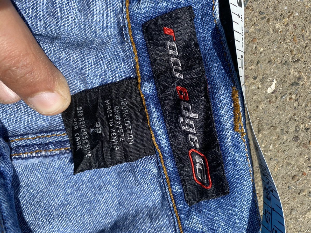 JNCO × Vintage ROW edge Denim Baggy short Size US 32 / EU 48 - 11 Thumbnail