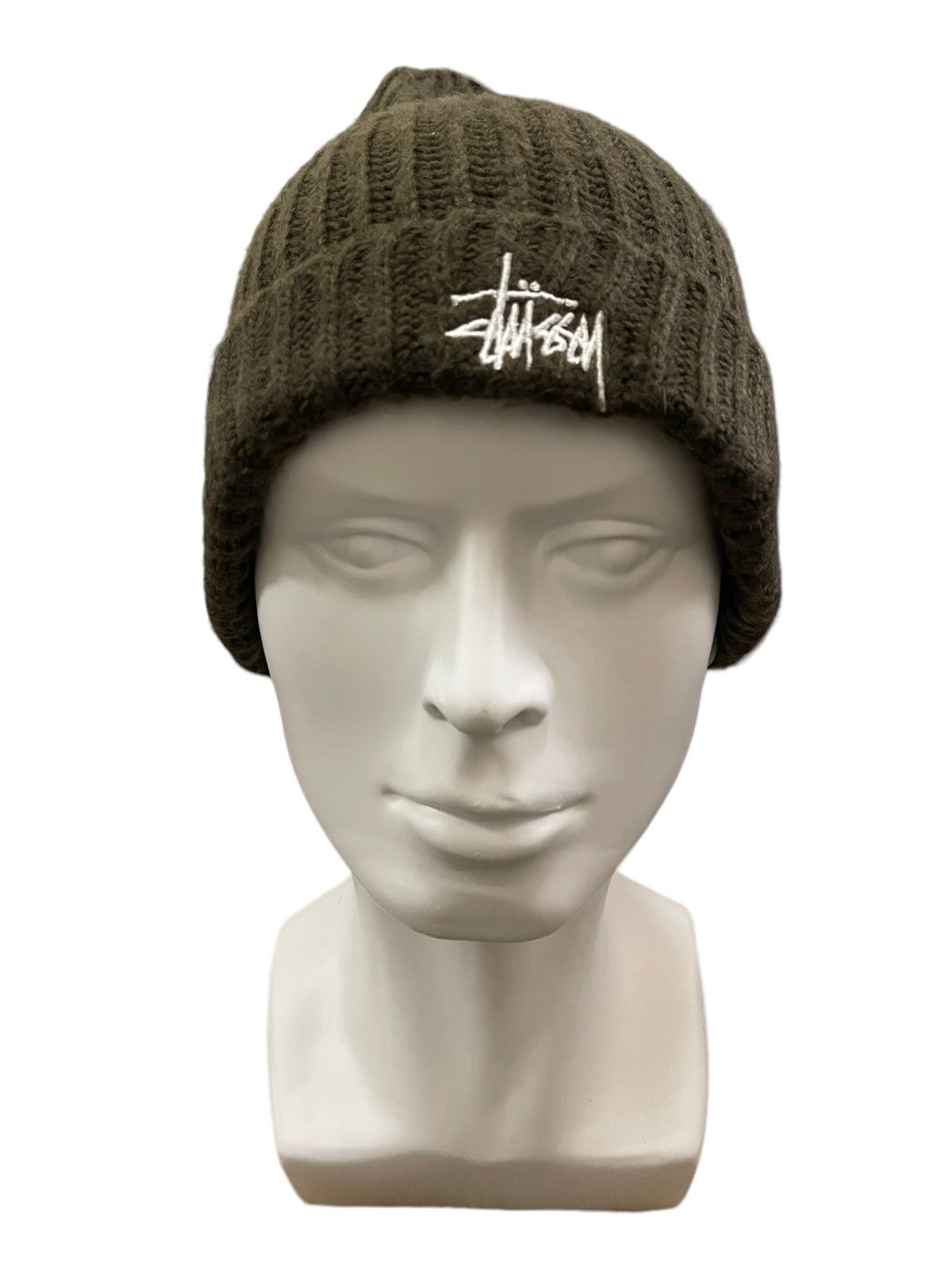 Stussy Vintage Y2K Stussy Embroidered Logo Beanie Size ONE SIZE - 1 Thumbnail
