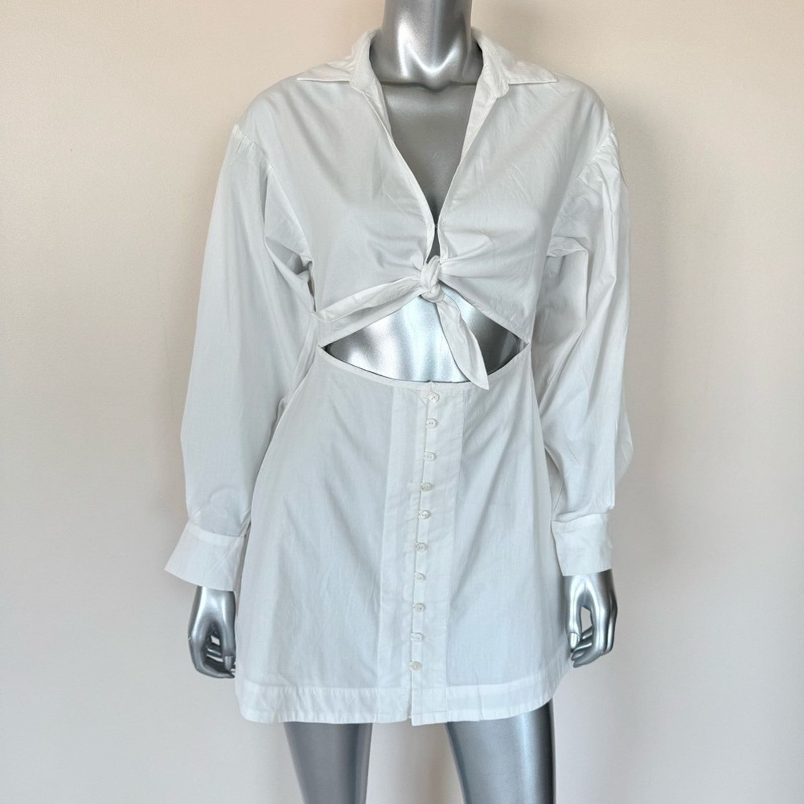 For Love & Lemons NWT!!! For Love and Lemons women shirt dress size XS Size XS / US 0-2 / IT 36-38 - 2 Thumbnail