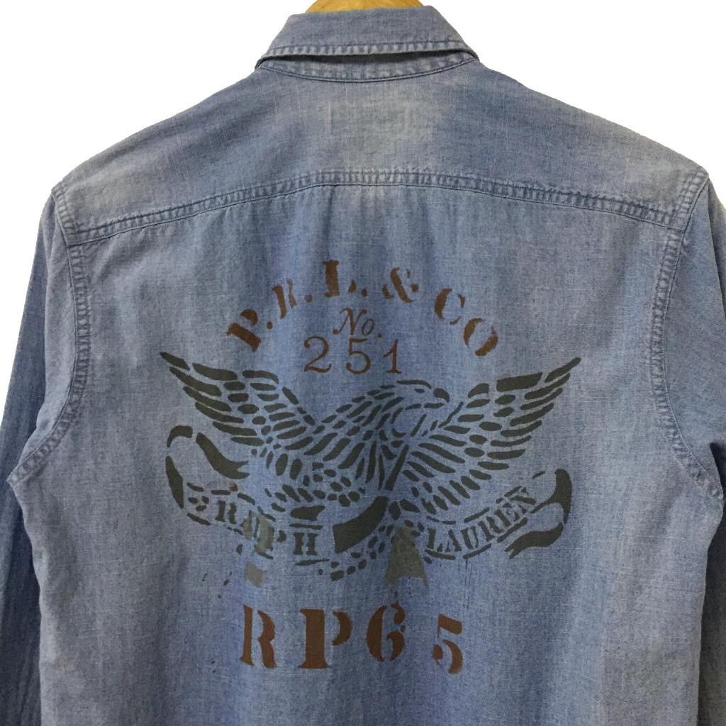 Ralph Lauren POLO RALPH LAUREN DOUBLE POCKET REGATTA CHAMBRAY JEANS SHIRT Size US S / EU 44-46 / 1 - 9 Thumbnail