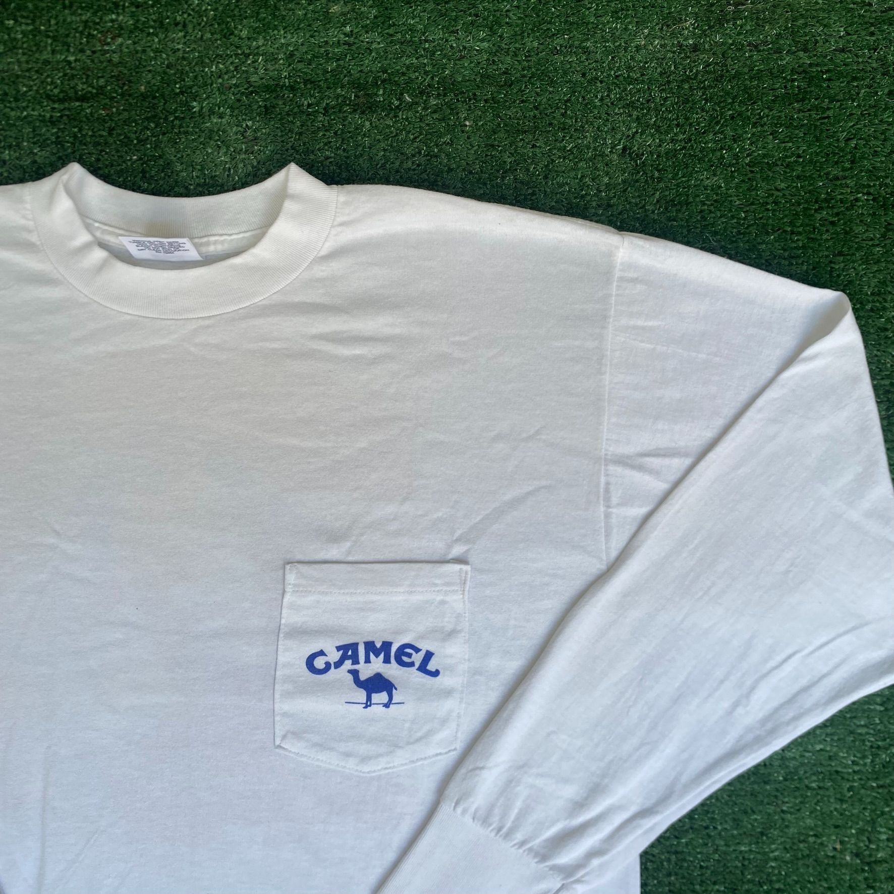 Camel Vintage 90s Joe Camel Shirt Long Sleeve Logo Cigarette Tee Size US L / EU 52-54 / 3 - 6 Thumbnail