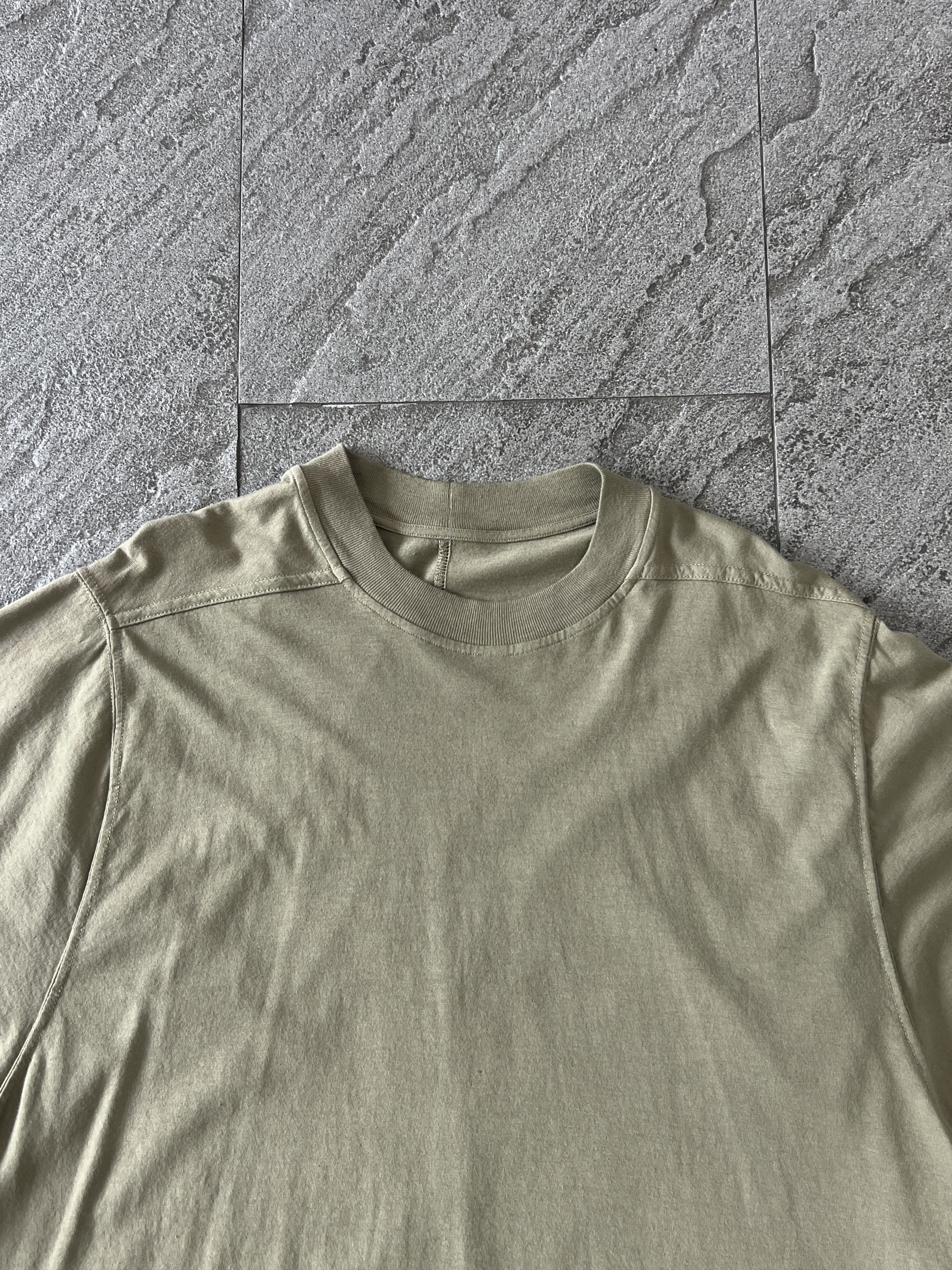 Rick Owens Rick Owens DRKSHDW Jumbo SS Tee Pale Green Size US M / EU 48-50 / 2 - 2 Thumbnail