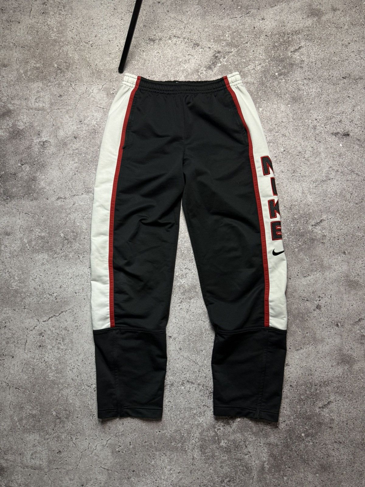 Nike × Vintage Vintage Nike Big Logo Hype Sweatpants 90s Y2K Size US 30 / EU 46 - 3 Thumbnail