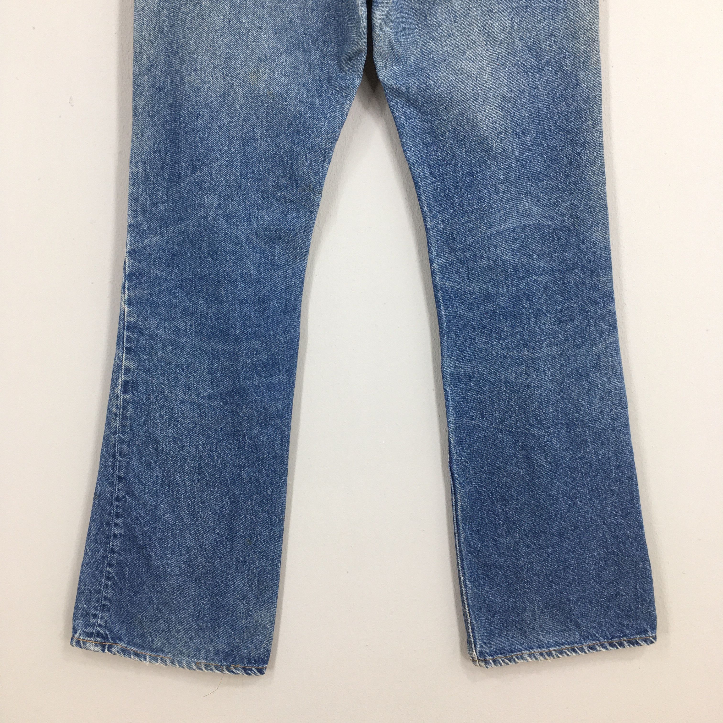 Levi's Size 30x30.5 Vintage Levis 517 Flare Bootcut Jeans S1242 Size US 30 / EU 46 - 10 Thumbnail
