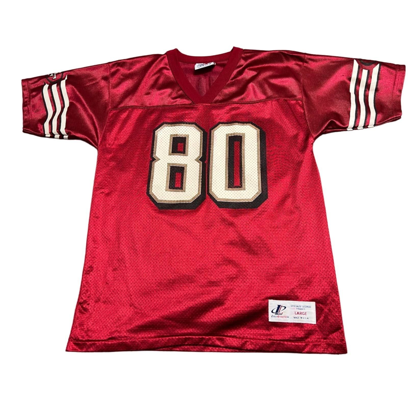 Logo Athletic Vintage San Francisco 49ers Jerry Rice Jersey Youth Large