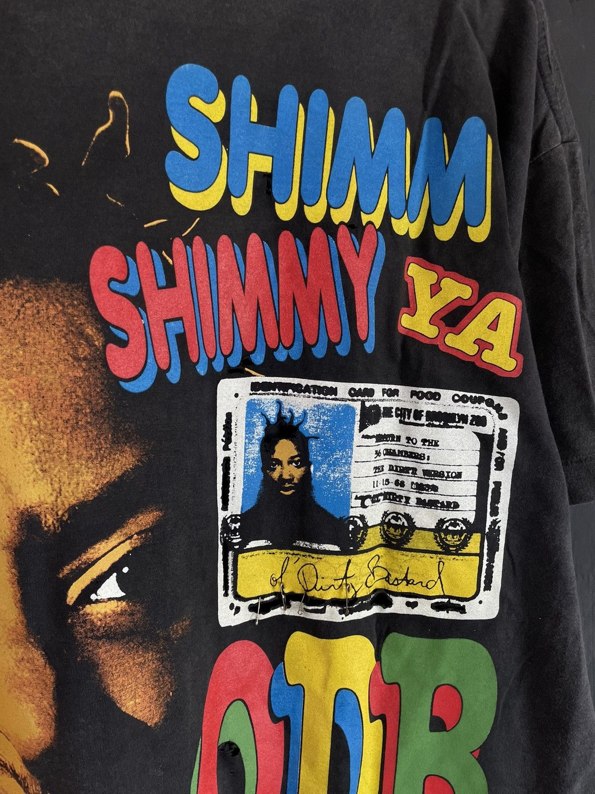 Vintage Trashed Wutang Ol'Dirty B4strd Rap Tees Size US XL / EU 56 / 4 - 7 Thumbnail