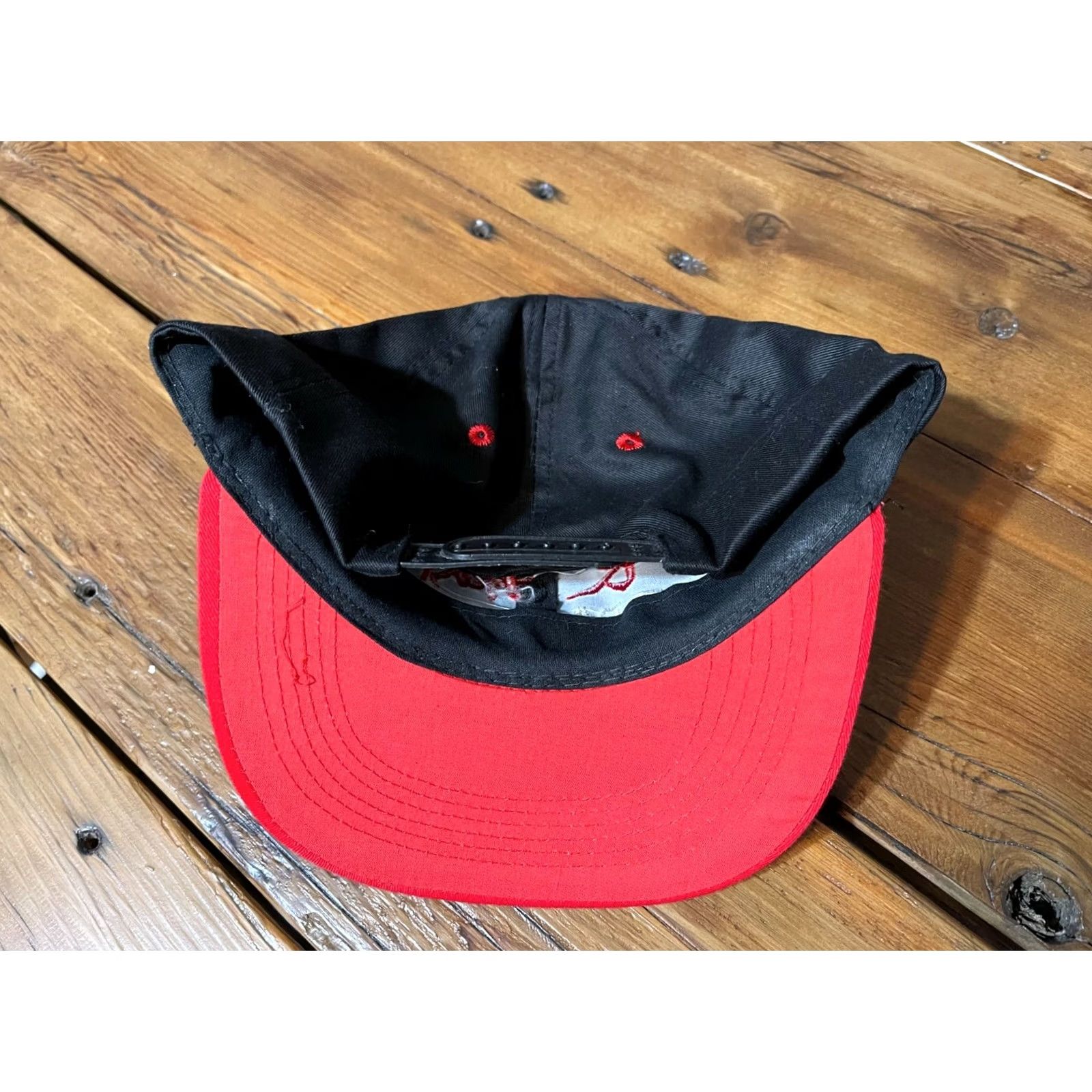 Greats VINTAGE HaT Hat Adjustable Snapback Great Wall of China Red Mens Size ONE SIZE - 3 Thumbnail