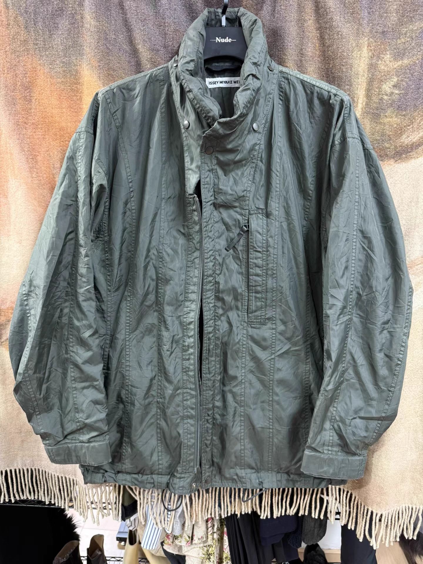 Issey Miyake Issey Miyake Studded Zip Jacket K20 Size US M / EU 48-50 / 2 - 1 Thumbnail