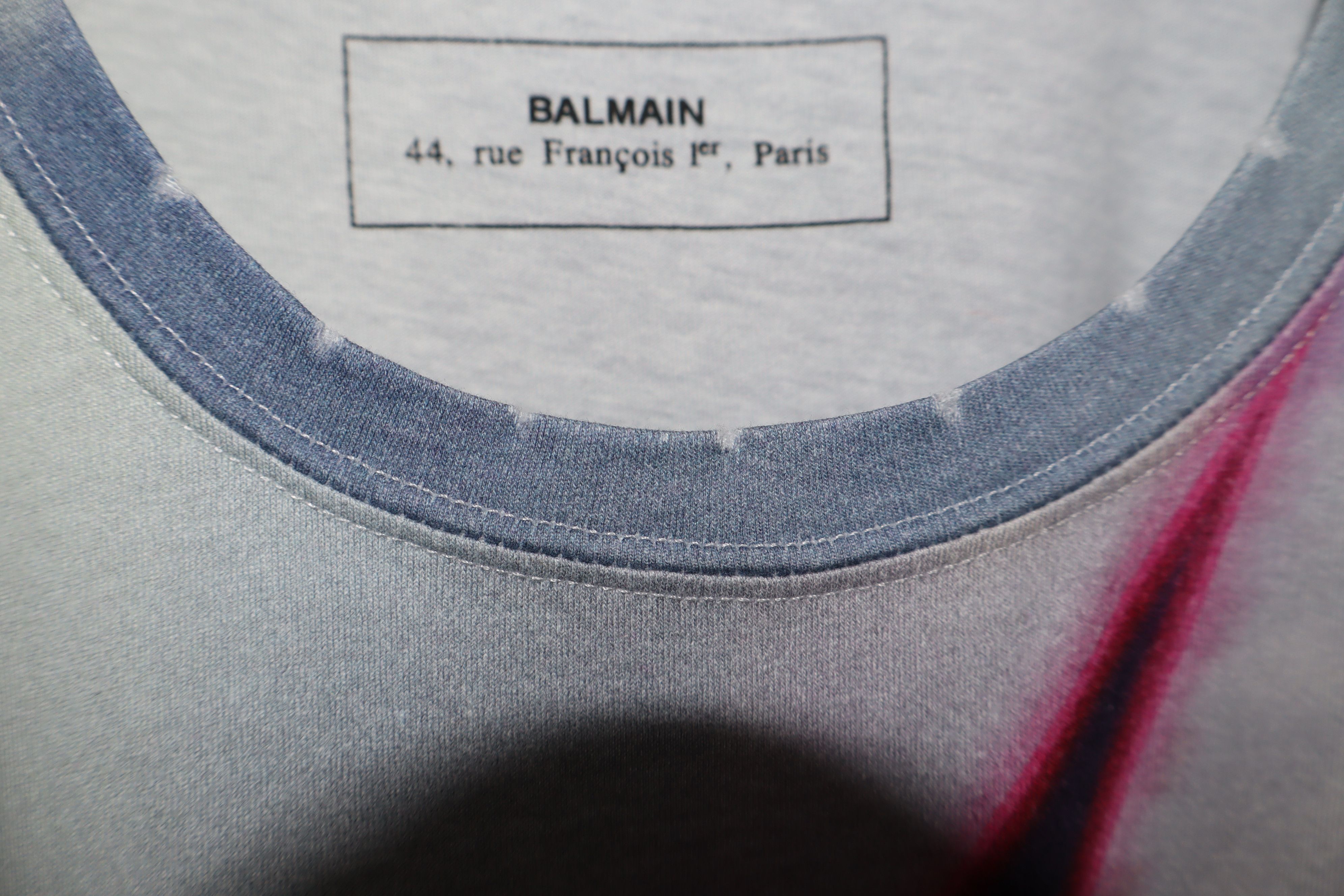 Balmain "summer" print tshirt Size US M / EU 48-50 / 2 - 4 Thumbnail