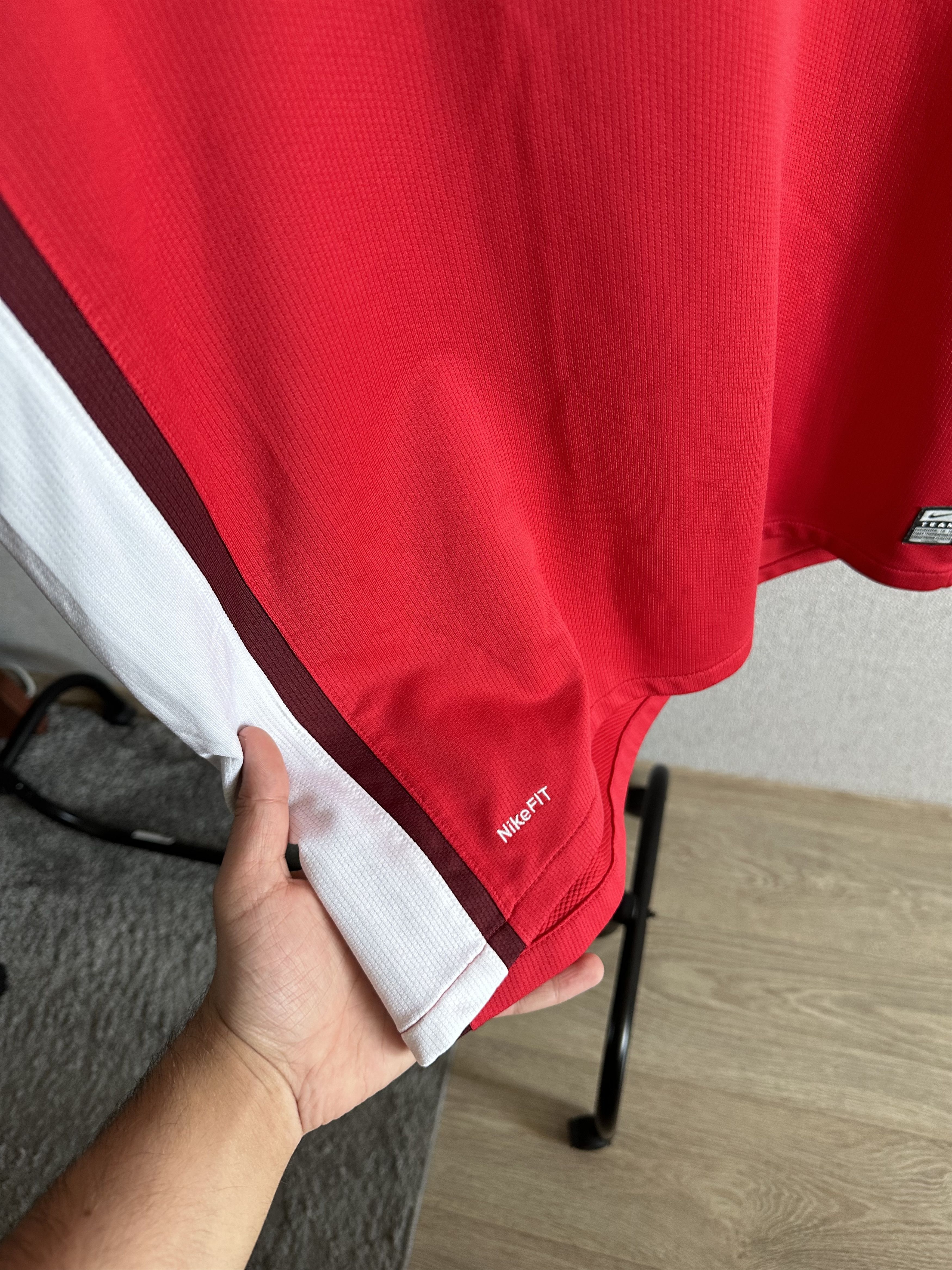 Nike 2009/10 Nike Arsenal FC Vintage Home Soccer Jersey/Shirt Size US L / EU 52-54 / 3 - 4 Thumbnail