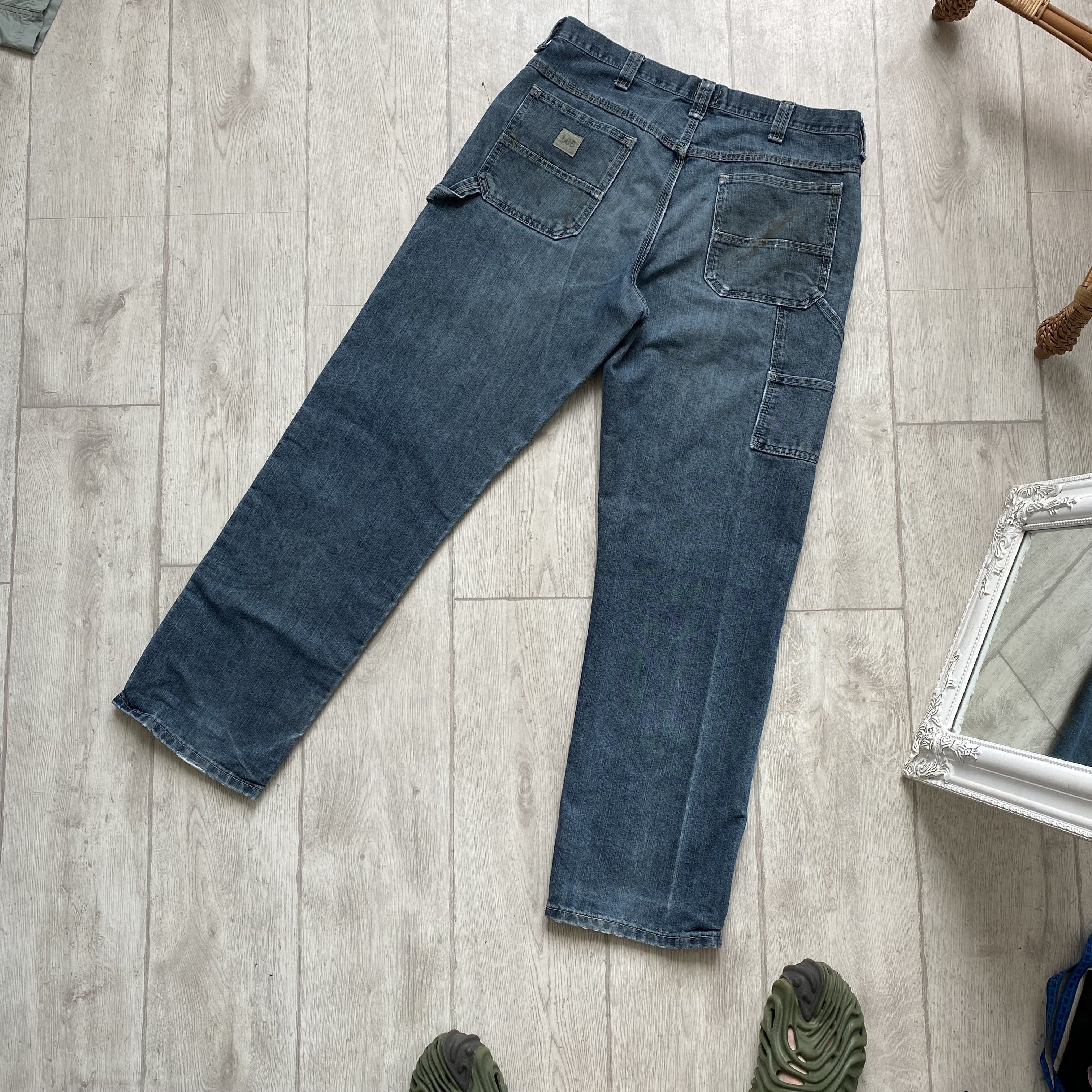 Lee Vintage Lee Work Skater Denim pants Distressed Carhartt Size US 32 / EU 48 - 11 Thumbnail