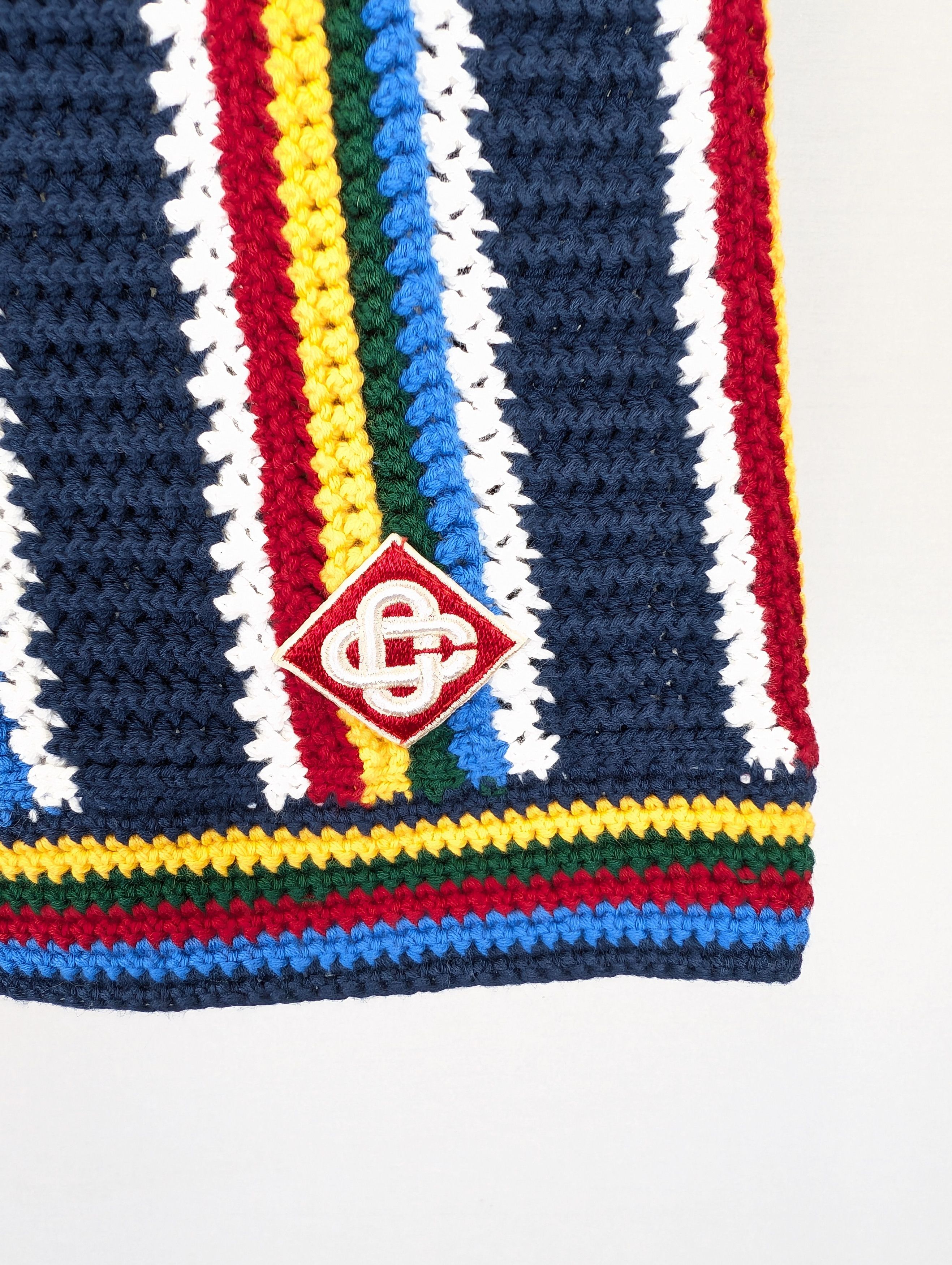 Casablanca o1rshd1 DUP / Cotton Crochet Shorts in Navy Size US 34 / EU 50 - 6 Thumbnail