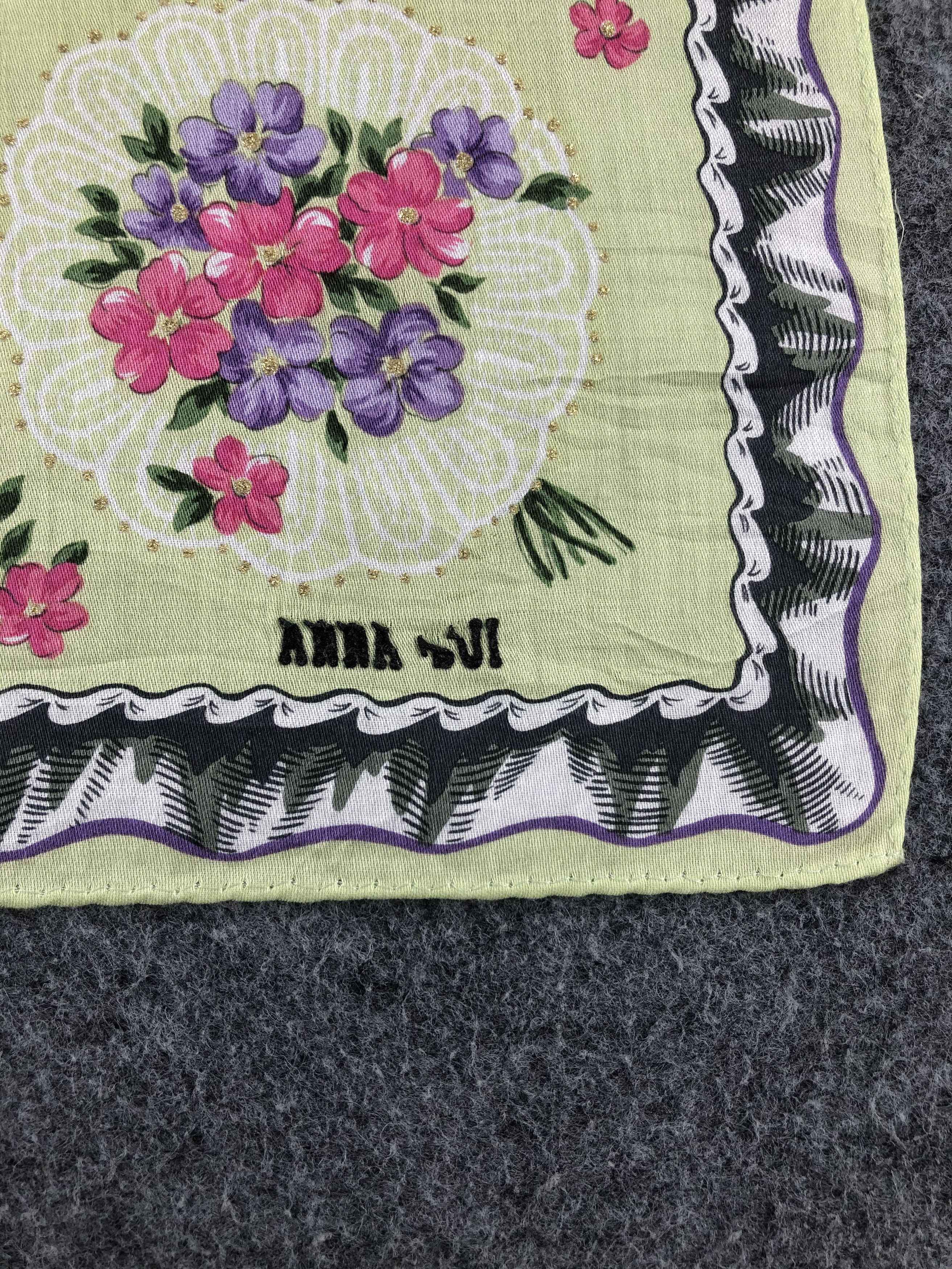 Anna Sui Anna Sui Handkerchief / Bandana / Neckerchief Size ONE SIZE - 5 Thumbnail