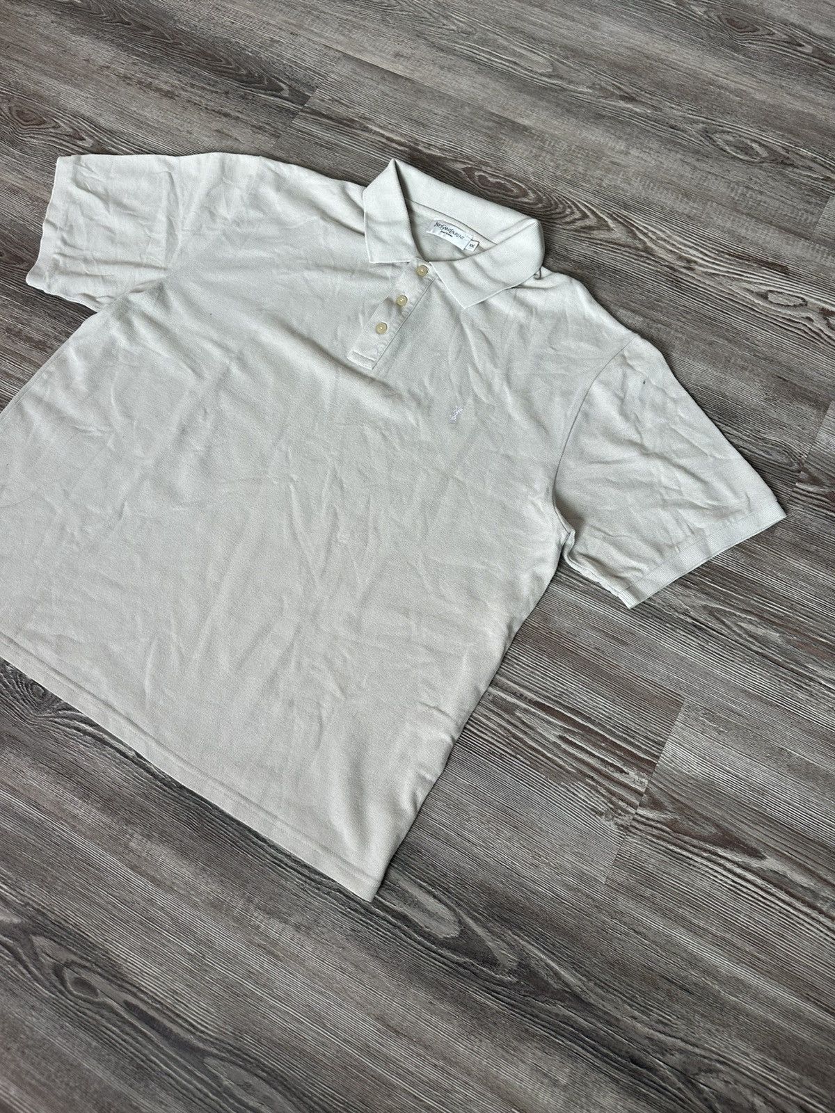Designer × Vintage × Yves Saint Laurent Vintage Yves Saint Lauren polo TShirt size XXL Size US XXL / EU 58 / 5 - 3 Thumbnail