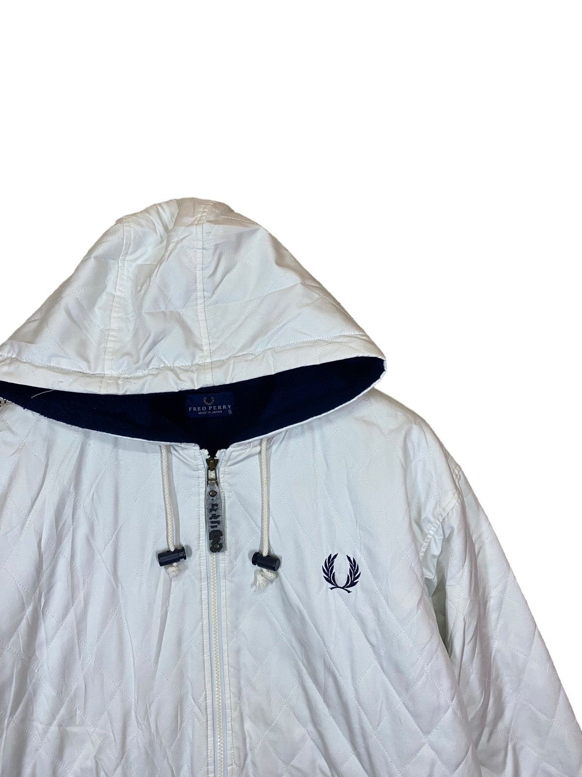 Fred Perry × Japanese Brand ‼️VTG FRED PERRY QUILTED PARKAS EMBOIDERY LOGO ‼️ Size US S / EU 44-46 / 1 - 5 Thumbnail