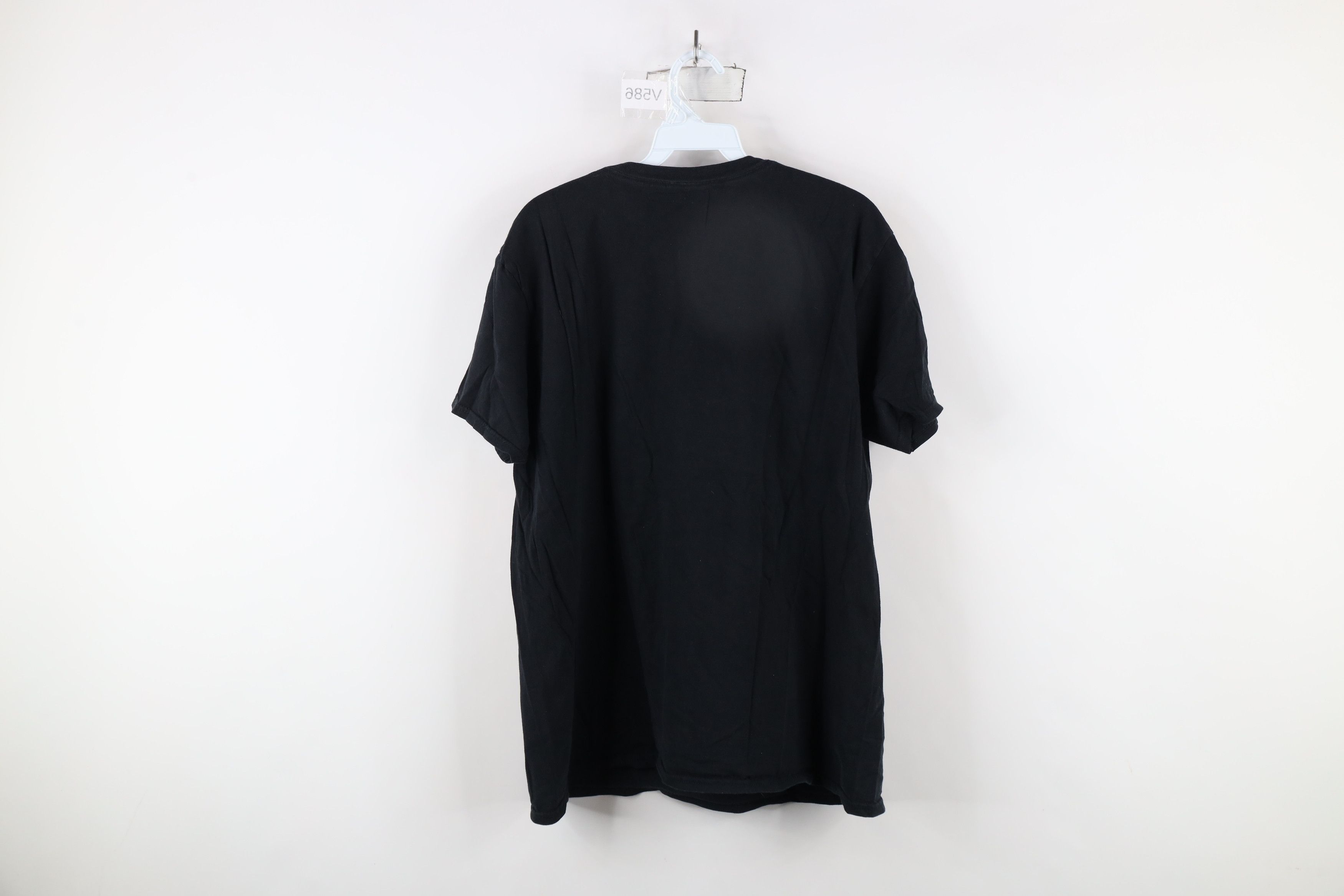Vintage Vintage Y2K 2Pac What of Fame Face Hip Hop Rap T-Shirt Black Size US L / EU 52-54 / 3 - 12 Thumbnail