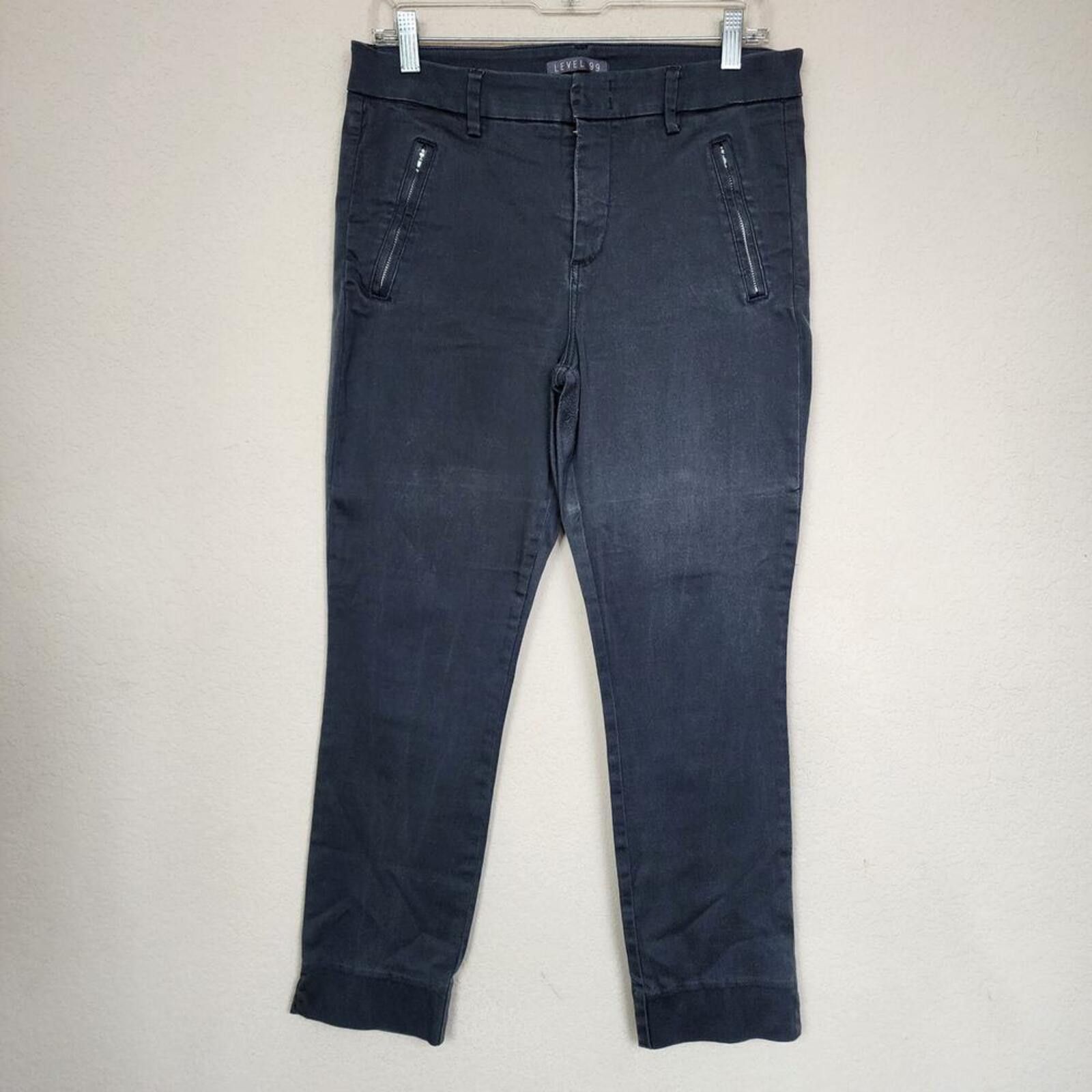 Other Level 99 Dark Grey Gray Size 29 Skinny Pants Size 29" - 1 Thumbnail