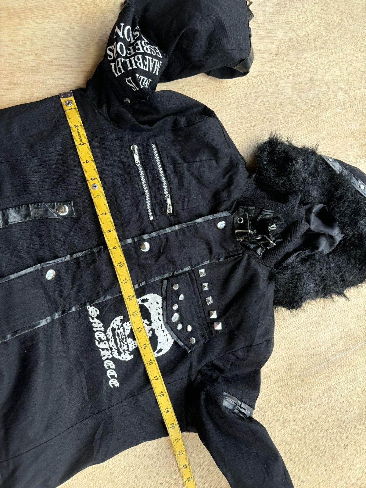 If Six Was Nine Addictrap Studded Skull Ifsixwasnine Lgb Style punk Jacket Size US L / EU 52-54 / 3 - 13 Thumbnail