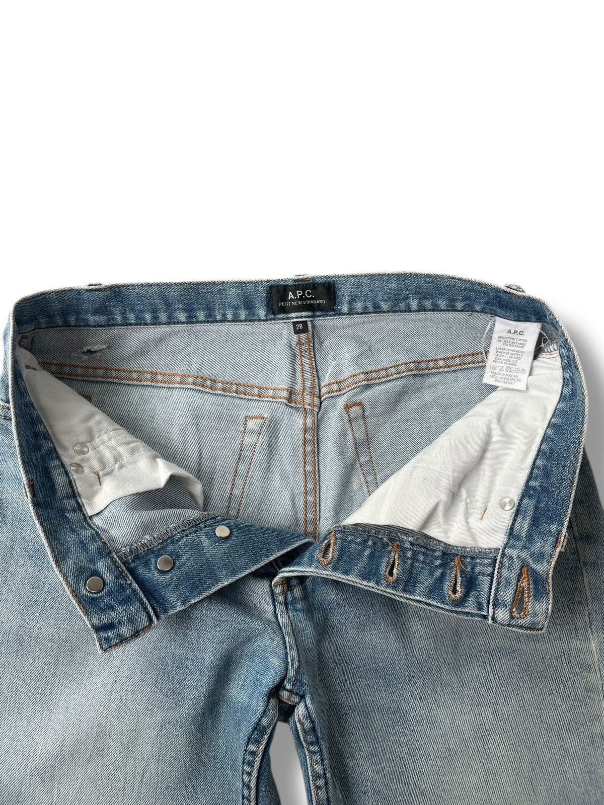 A.P.C. A.P.C. Petit New Standard denim jeans pants casual Size US 28 / EU 44 - 5 Thumbnail