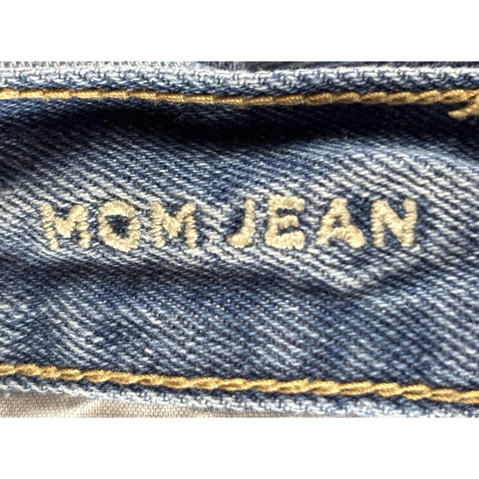 American Eagle Outfitters American Eagle Mom Jeans Women’s Size 12 Distressed Medium Wash Y2K Blue Festival Size 34" / US 12 / IT 48 - 6 Thumbnail