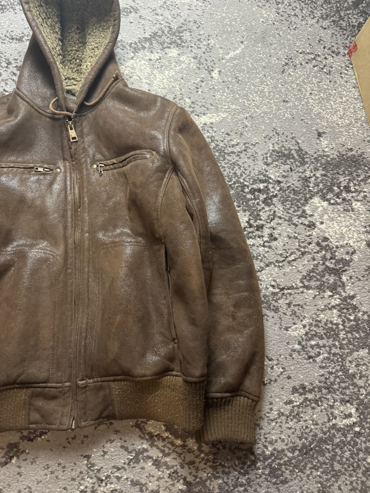 Vintage Vintage Y2K Double Suede Fur Style Jacket Avantgarde Size US M / EU 48-50 / 2 - 3 Thumbnail