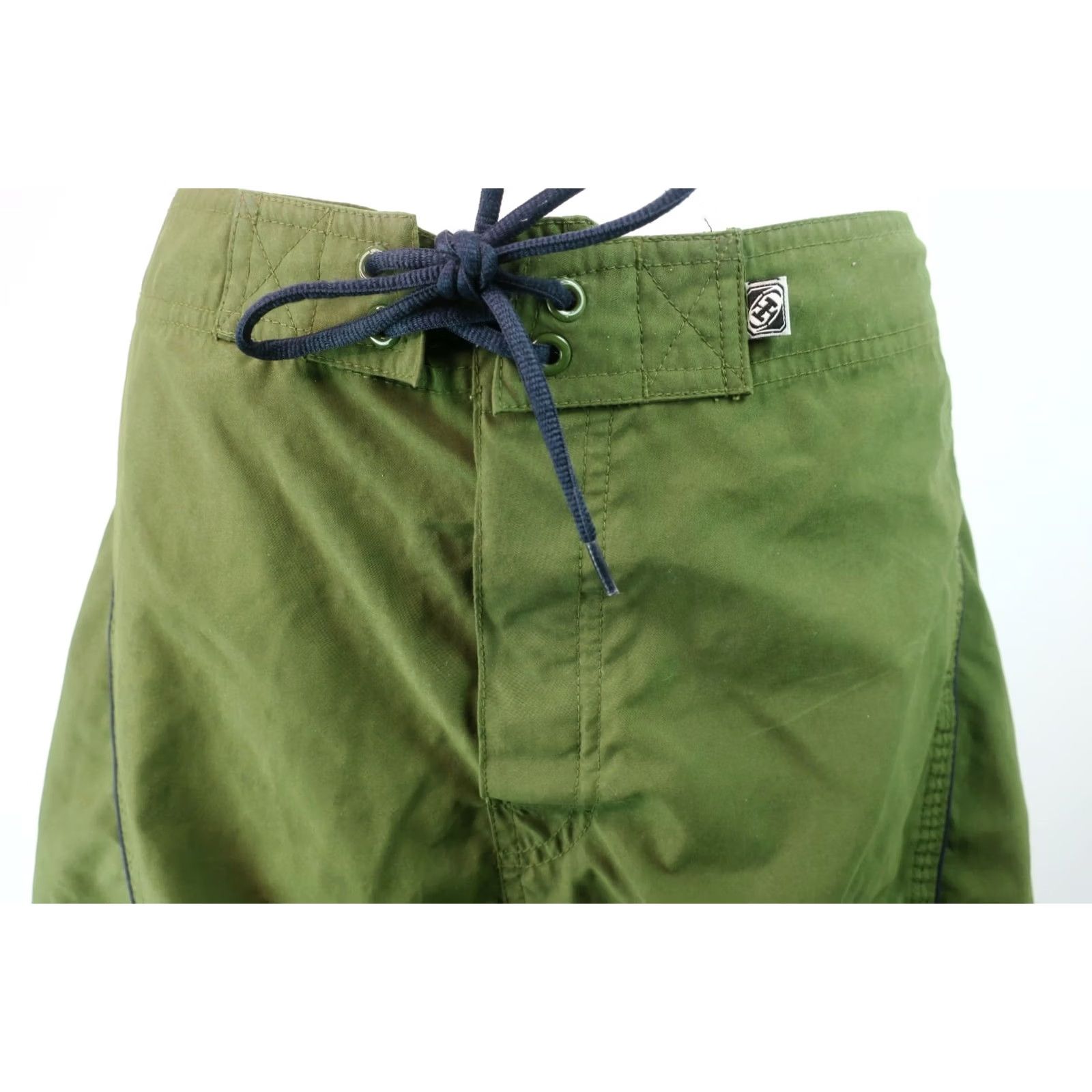 Vintage COUNTER CULTURE VTG 90s Boardshorts Swim Olive Green Cargo Trunks 32 Men Swim Bottoms Size US 32 / EU 48 - 3 Thumbnail