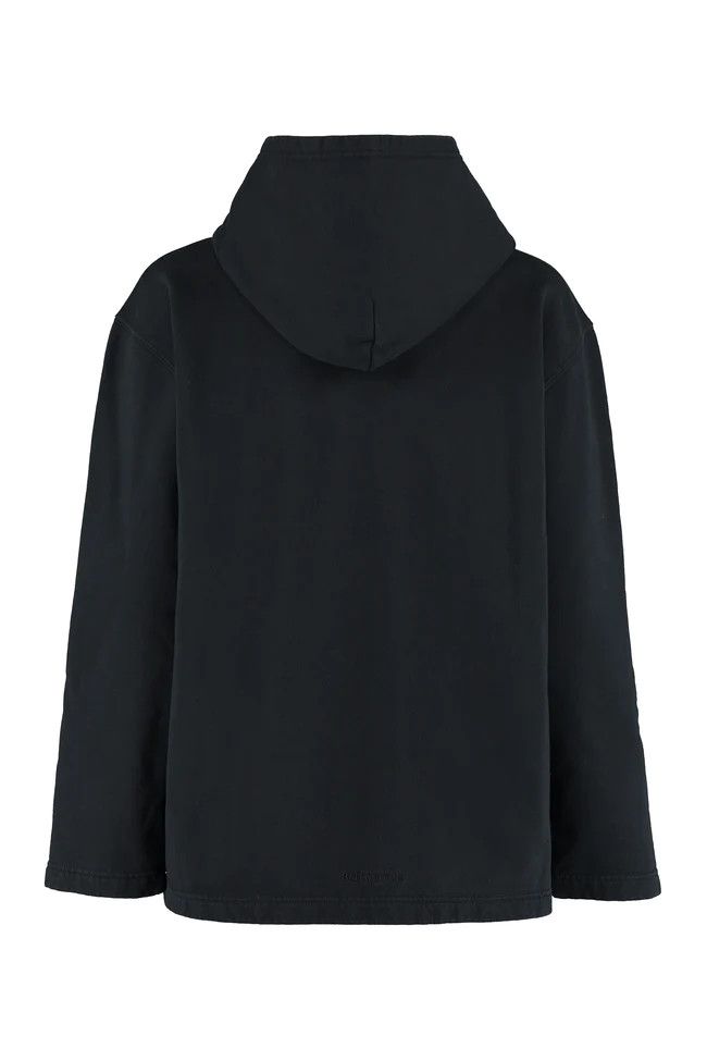 Balenciaga o1s1rm0923 Hoodie in Black Size US L / EU 52-54 / 3 - 2 Thumbnail