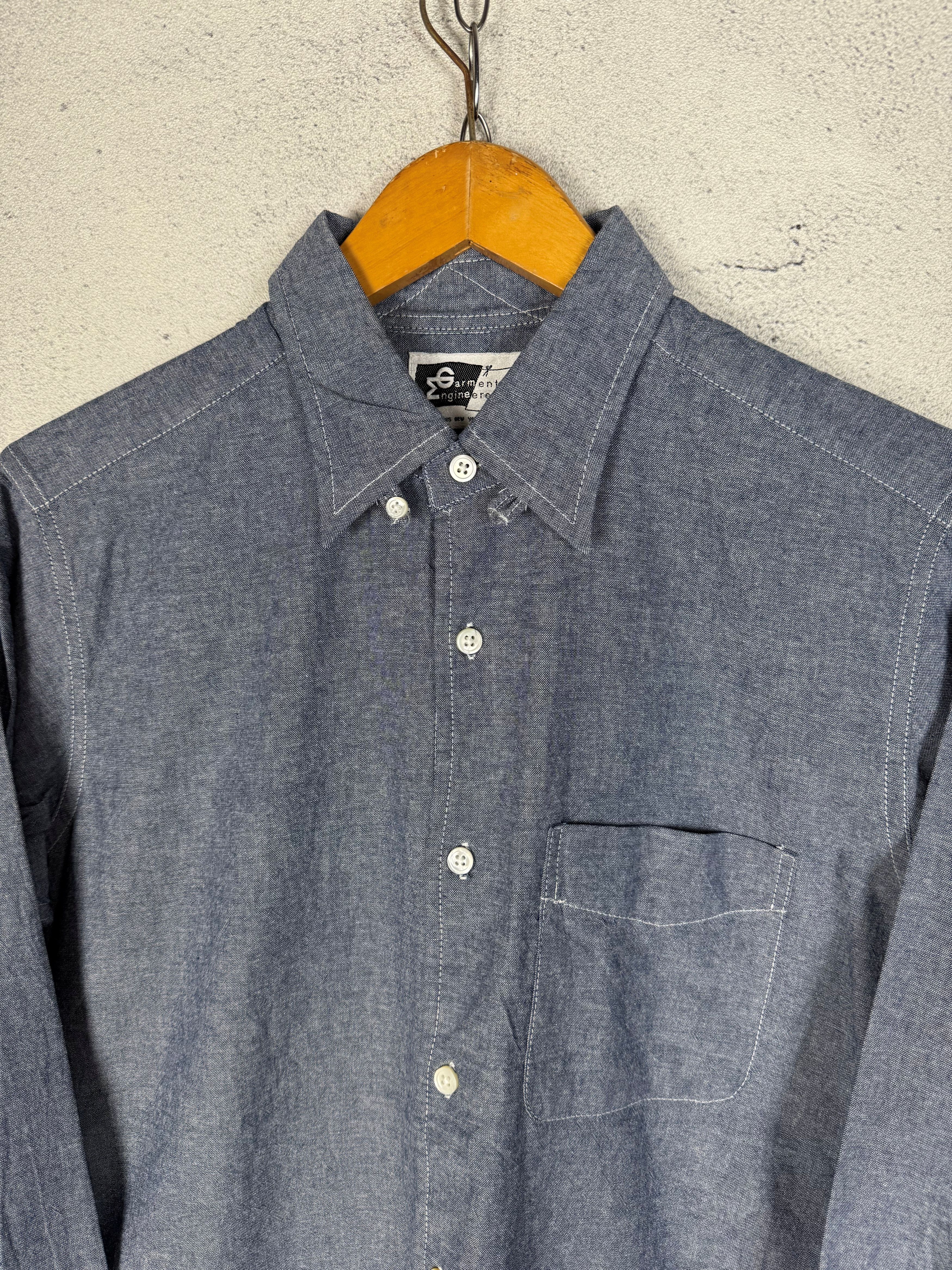 Engineered Garments Engineered Garments Chambray Work Shirt Size US S / EU 44-46 / 1 - 3 Thumbnail