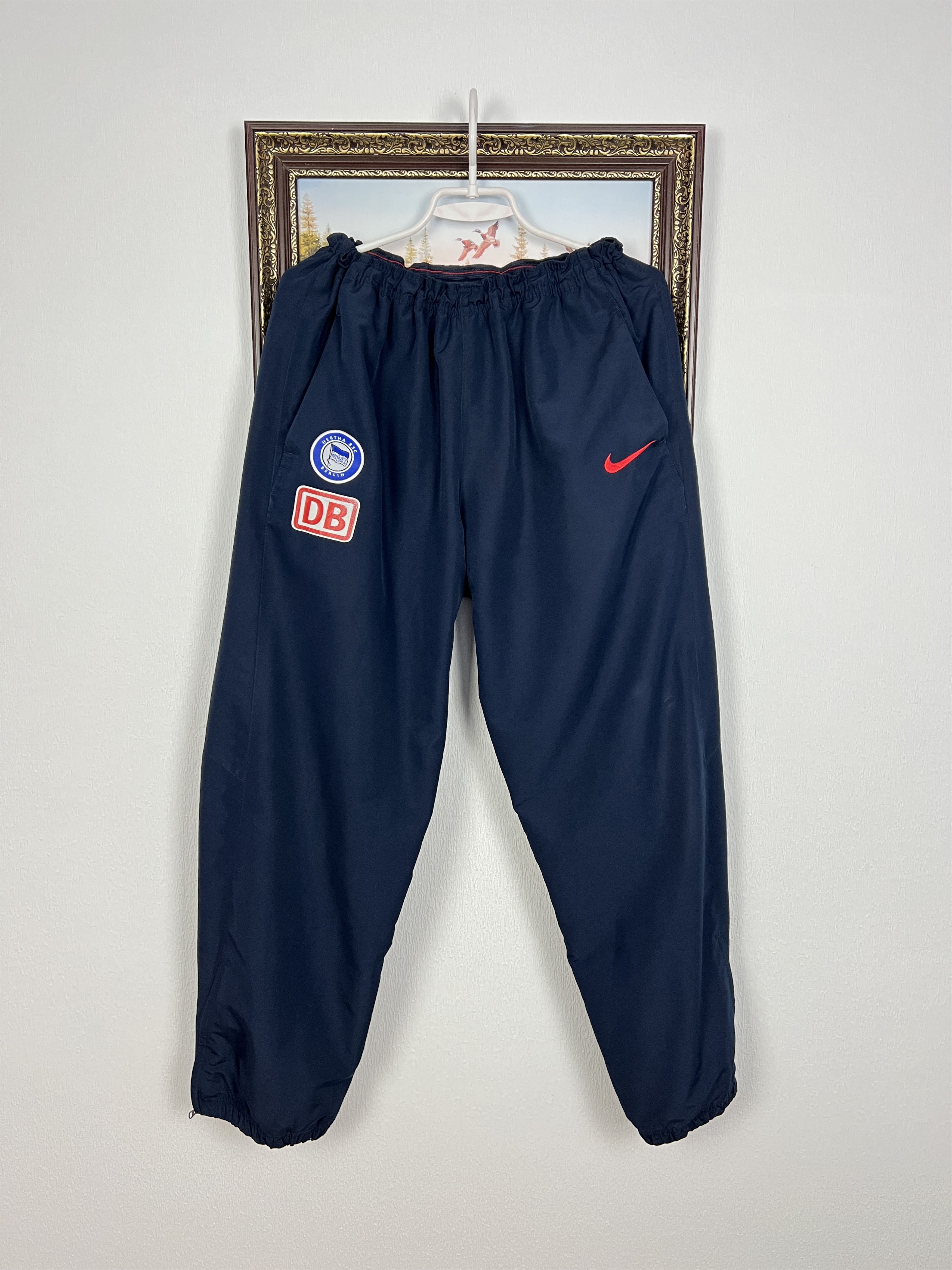 Nike Vintage Nike Hertha Berlin Football Pants Soccer XL Size US 36 / EU 52 - 1 Thumbnail