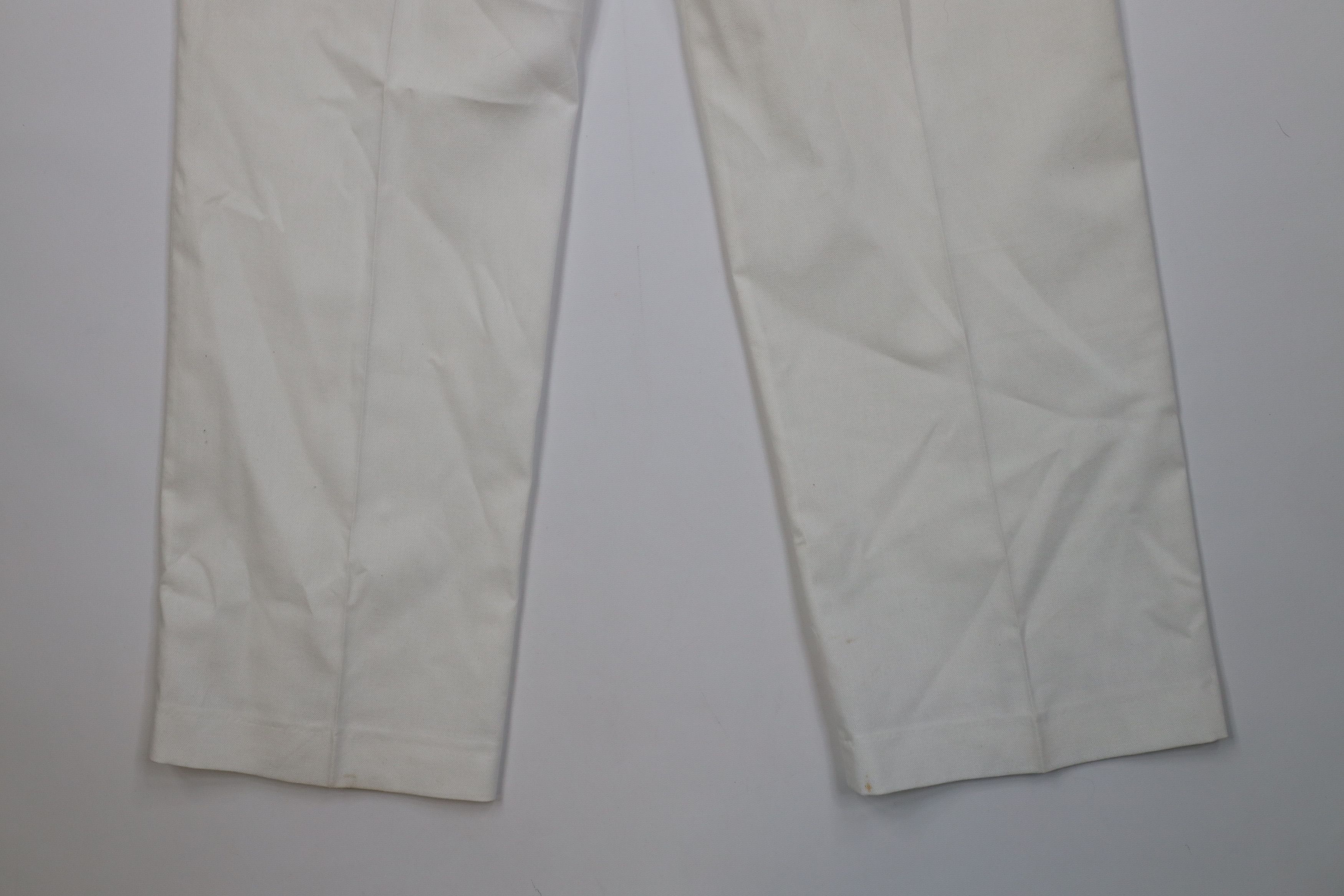 Vintage Vintage 70s Streetwear Knit Flared Wide Leg Pants White Size US 38 / EU 54 - 16 Thumbnail