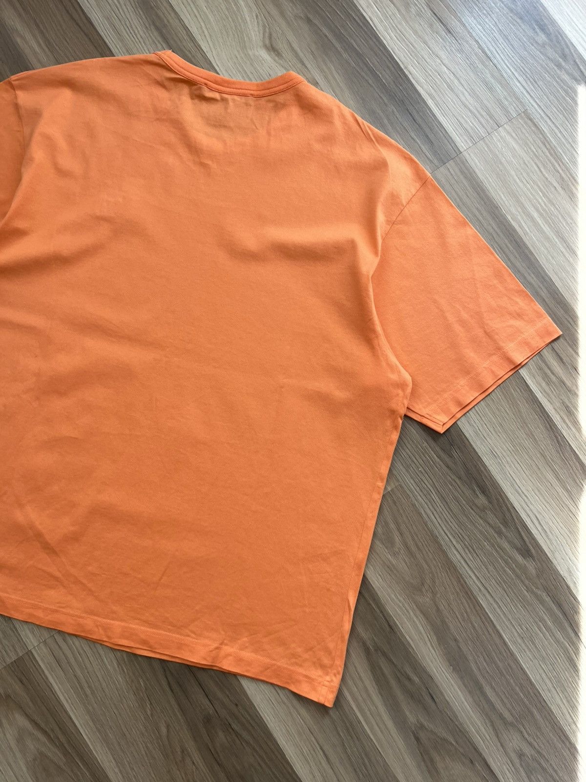 Acne Studios Acne Studios Orange Patch Cotton T-Shirt Size US L / EU 52-54 / 3 - 9 Thumbnail
