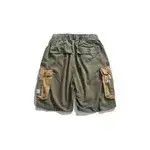 Other 20SS Simple Blue Japan Olive Patchwork Shorts Size US 32 / EU 48 - 2 Thumbnail