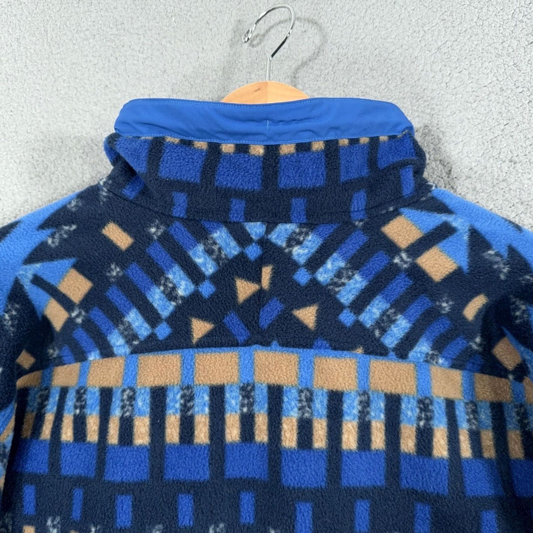 Vintage Columbia Mens Fleece Pullover XL Blue Aztec Retro 90s Style ICONS Powder Keg Size US XL / EU 56 / 4 - 5 Thumbnail