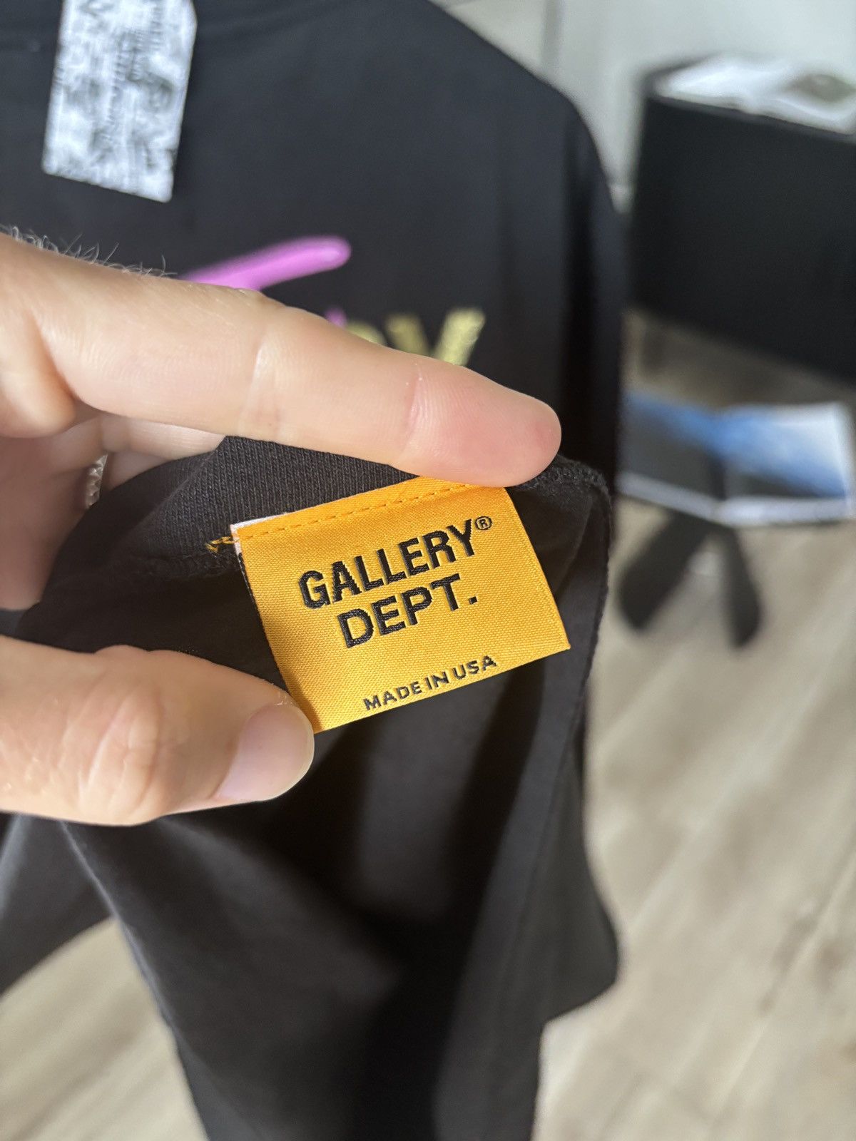 Gallery Dept. GALLERY DEPT - MIAMI DOC JOHNSON LOGO TEE Size US XL / EU 56 / 4 - 9 Thumbnail