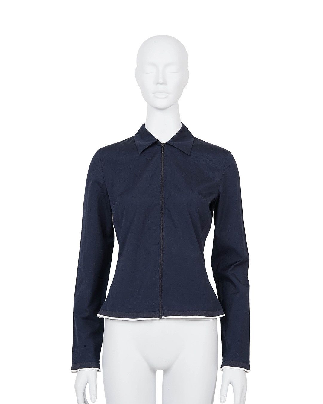 Miu Miu Miu Miu S/S2000 Nylon Zipped Top Size M / US 6-8 / IT 42-44 - 1 Thumbnail