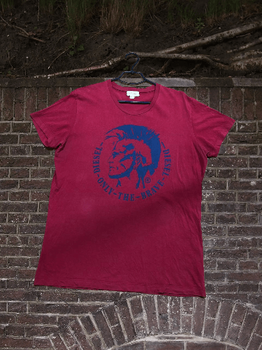 Diesel Vintage Diesel T-shirt big logo Y2K streetwear Size US XXL / EU 58 / 5 - 1 Thumbnail